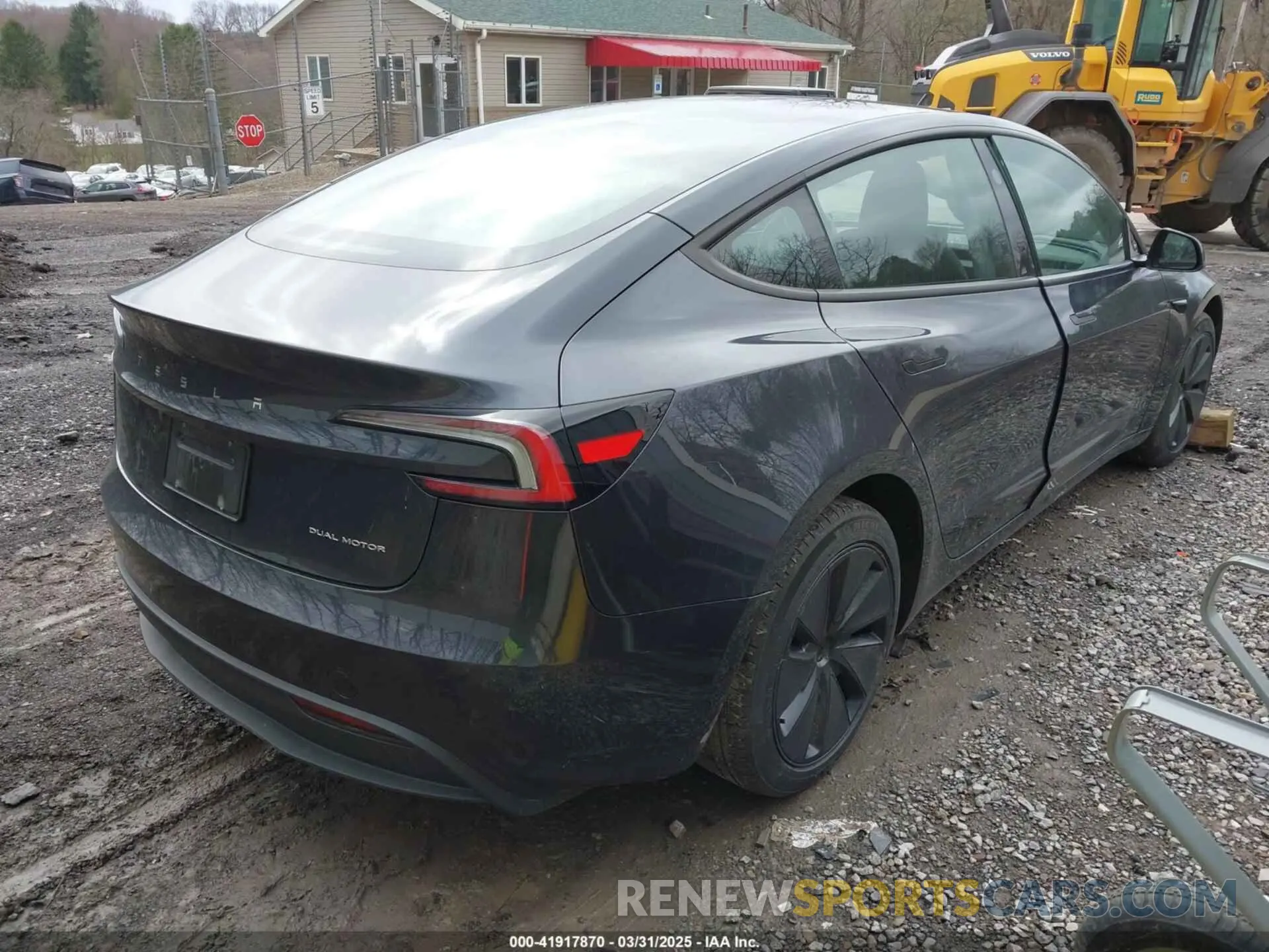 4 Photograph of a damaged car 5YJ3E1EBXRF813620 TESLA MODEL 3 2024