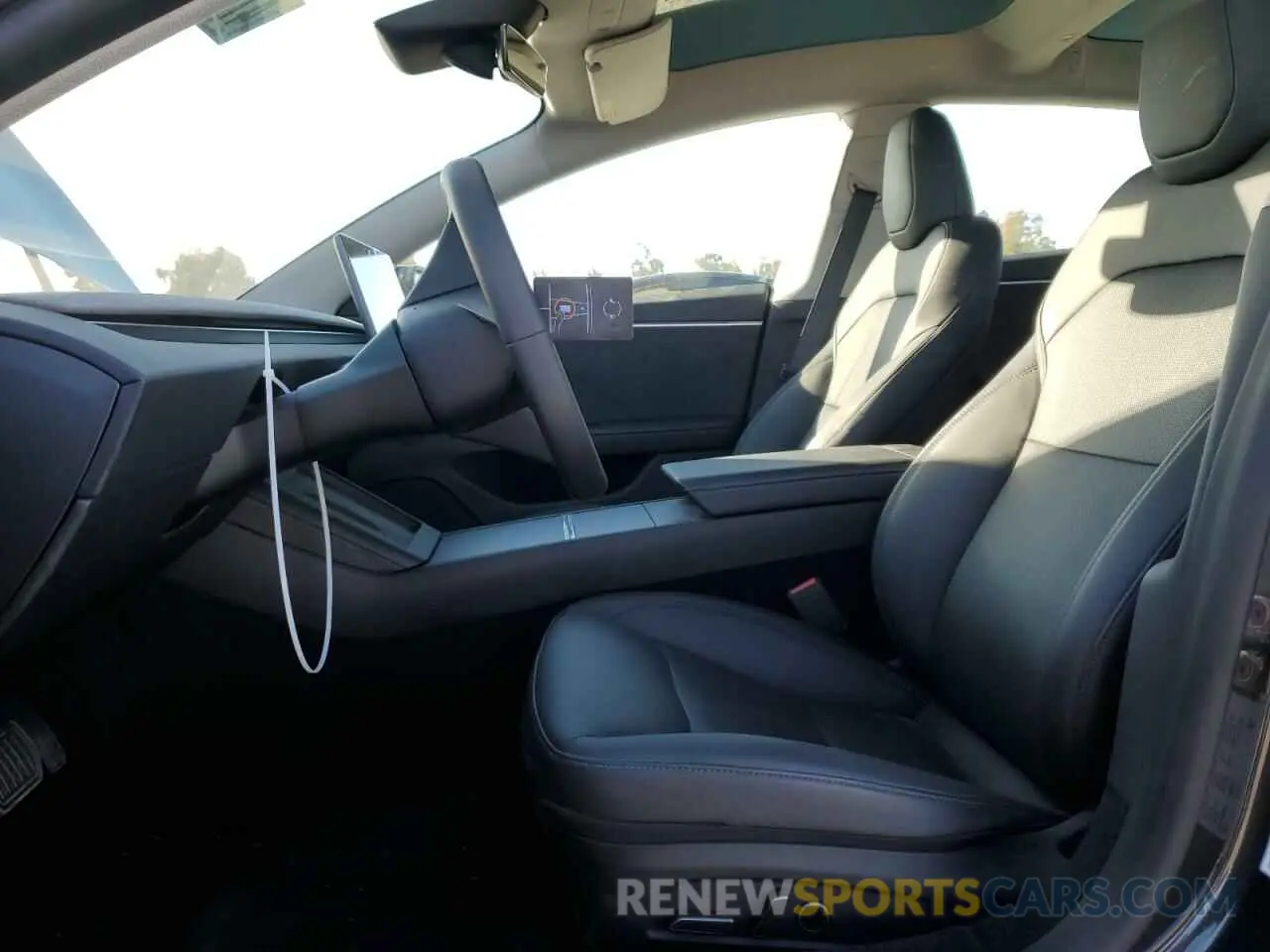 7 Photograph of a damaged car 5YJ3E1EBXRF841790 TESLA MODEL 3 2024