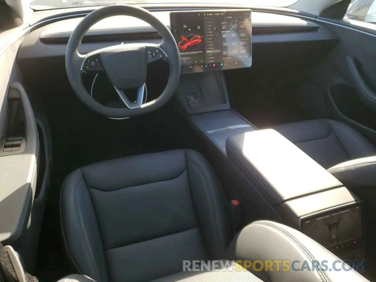 8 Photograph of a damaged car 5YJ3E1EBXRF841790 TESLA MODEL 3 2024