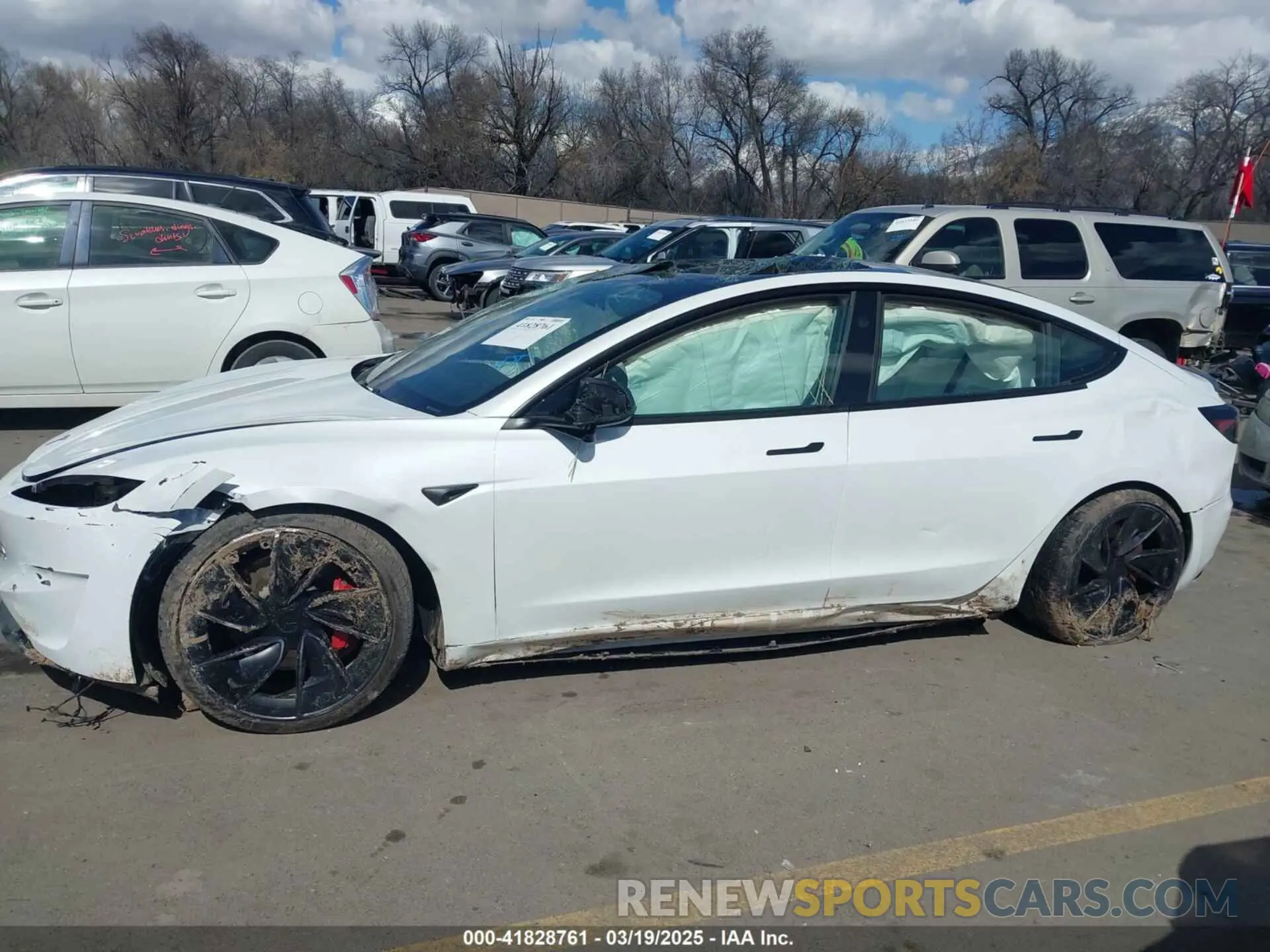 14 Photograph of a damaged car 5YJ3E1ET0RF793242 TESLA MODEL 3 2024