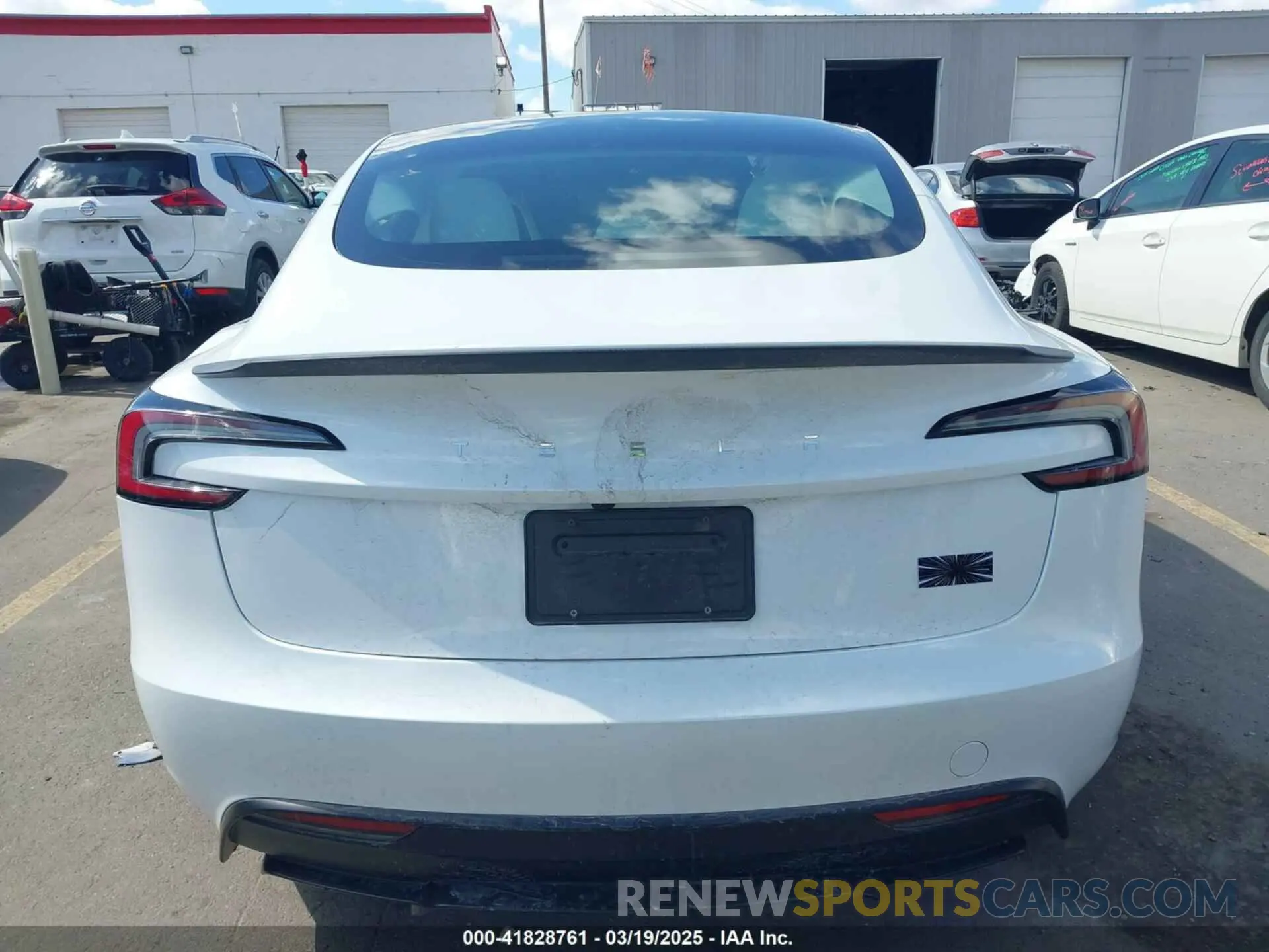 16 Photograph of a damaged car 5YJ3E1ET0RF793242 TESLA MODEL 3 2024
