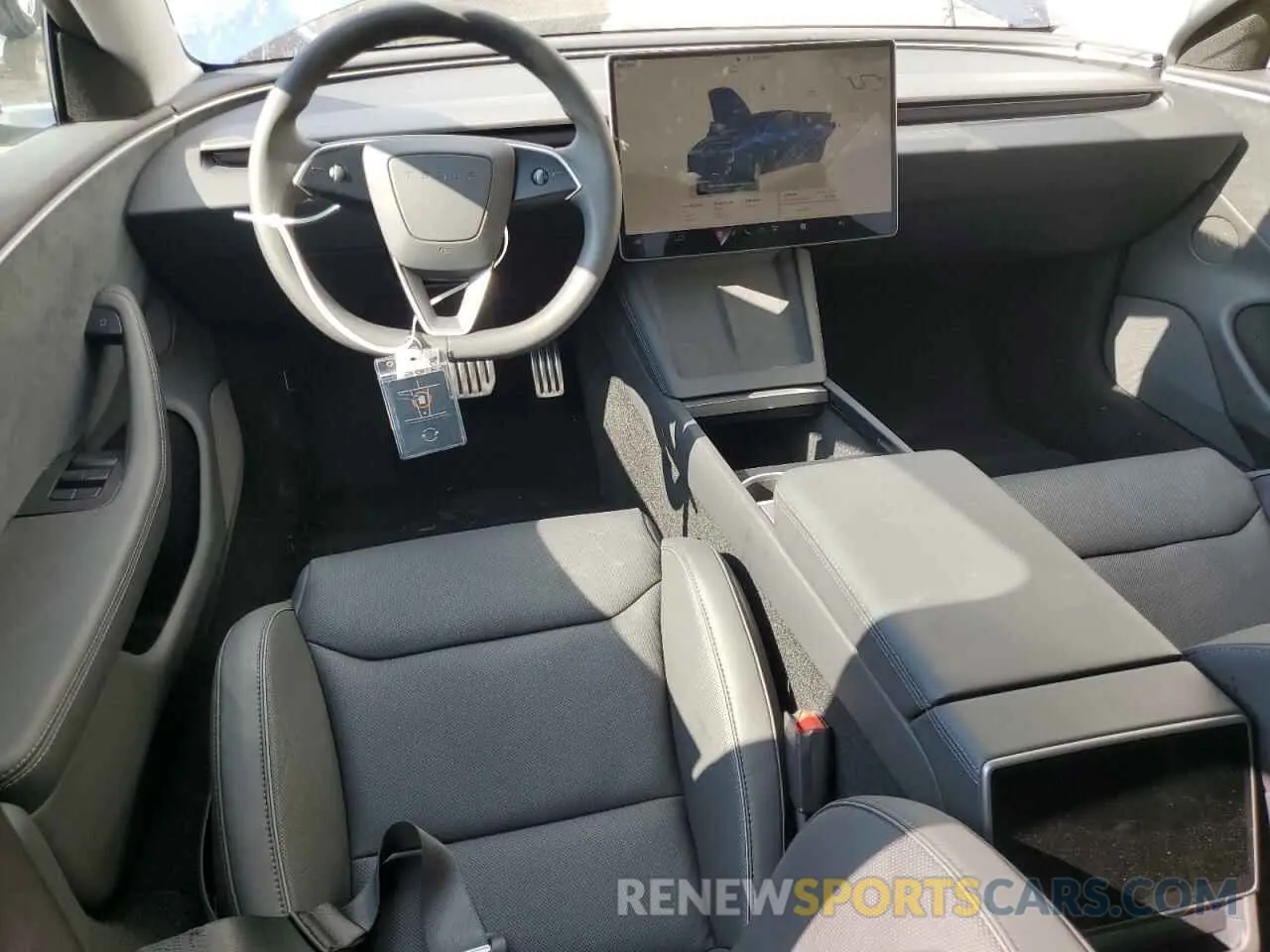 8 Photograph of a damaged car 5YJ3E1ET0RF829432 TESLA MODEL 3 2024