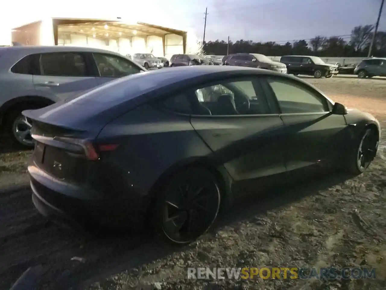 3 Photograph of a damaged car 5YJ3E1ET0RF845520 TESLA MODEL 3 2024