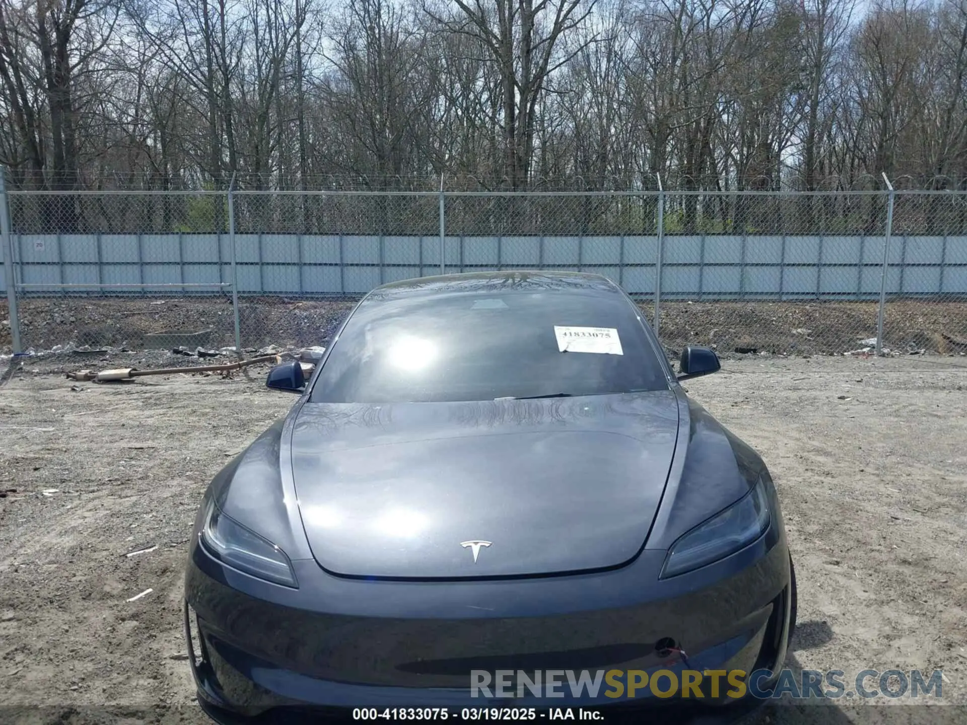 12 Photograph of a damaged car 5YJ3E1ET1RF830749 TESLA MODEL 3 2024