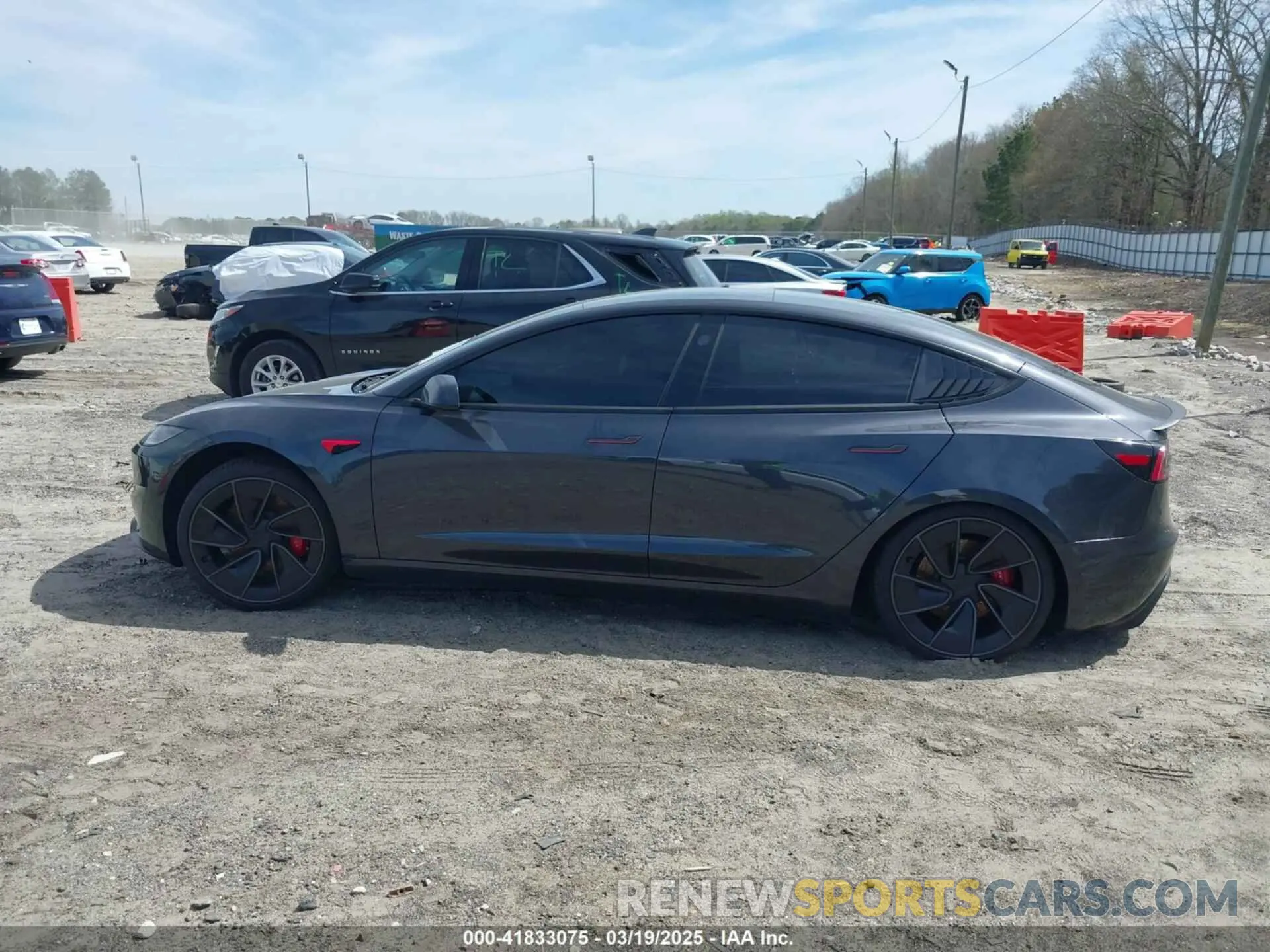 14 Photograph of a damaged car 5YJ3E1ET1RF830749 TESLA MODEL 3 2024