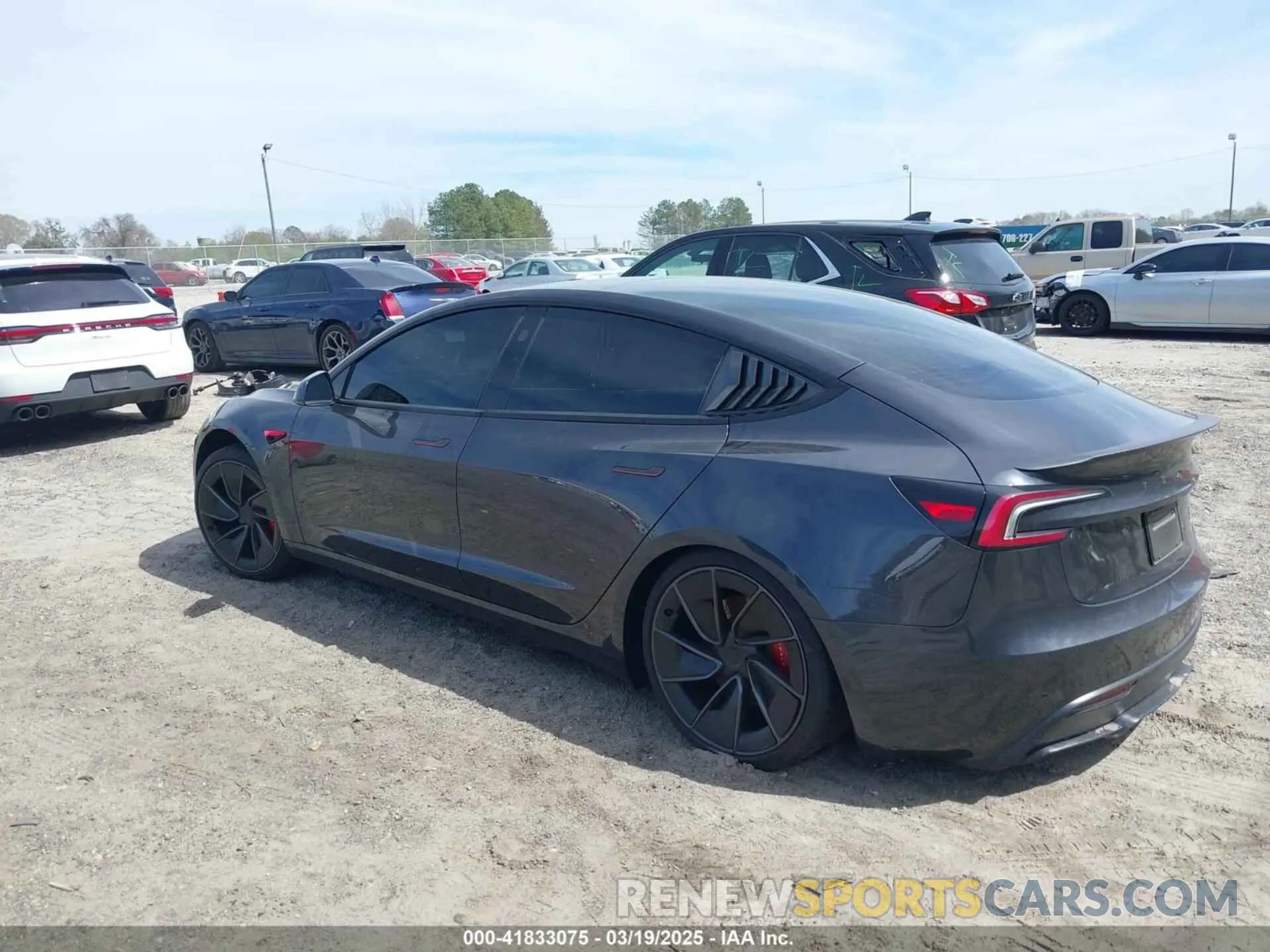 3 Photograph of a damaged car 5YJ3E1ET1RF830749 TESLA MODEL 3 2024
