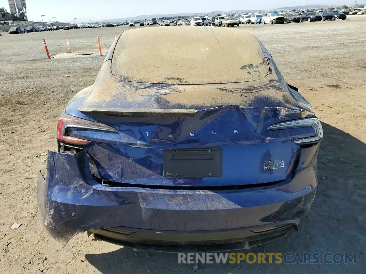 6 Photograph of a damaged car 5YJ3E1ET2RF801776 TESLA MODEL 3 2024