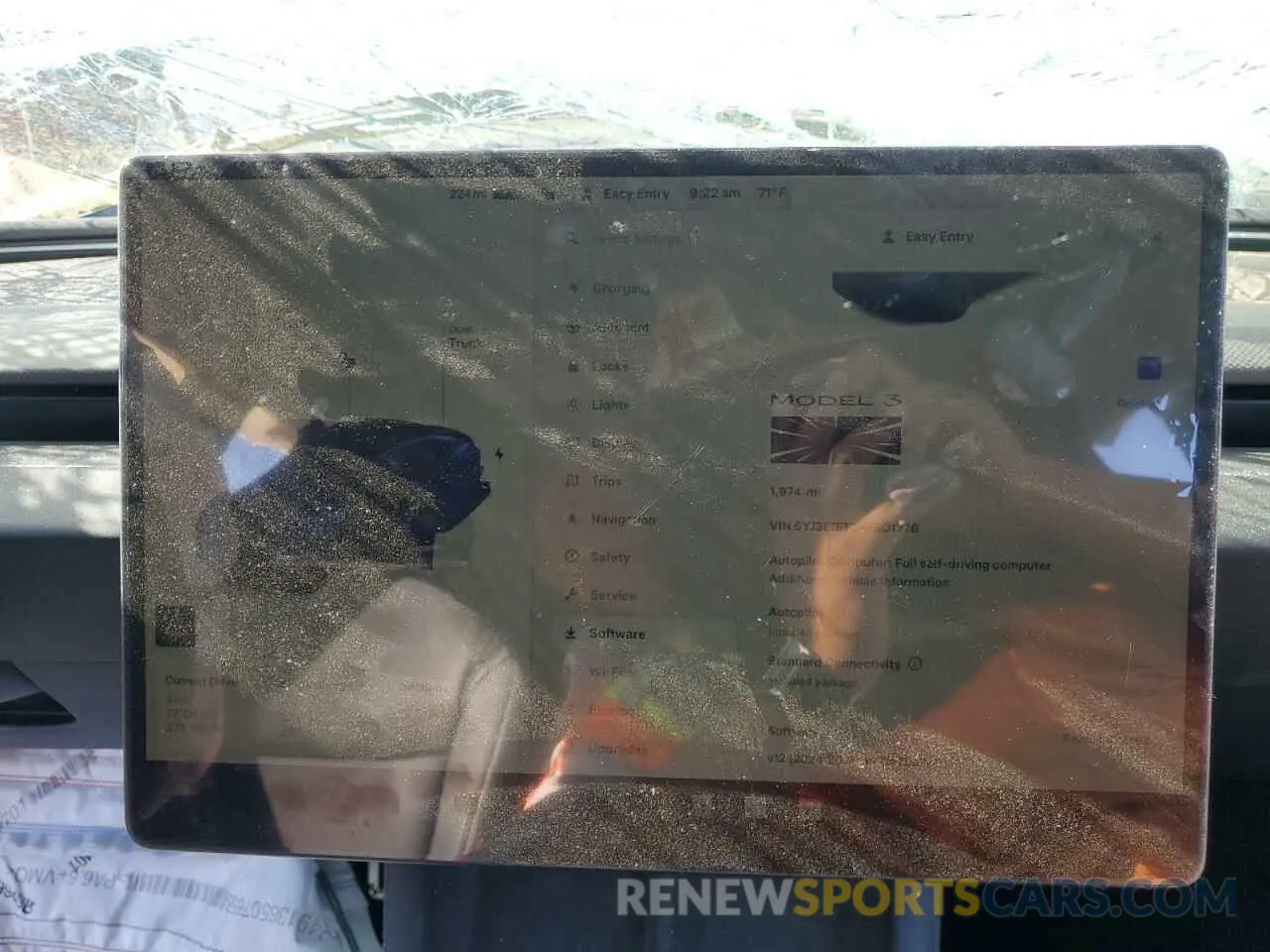 9 Photograph of a damaged car 5YJ3E1ET2RF801776 TESLA MODEL 3 2024