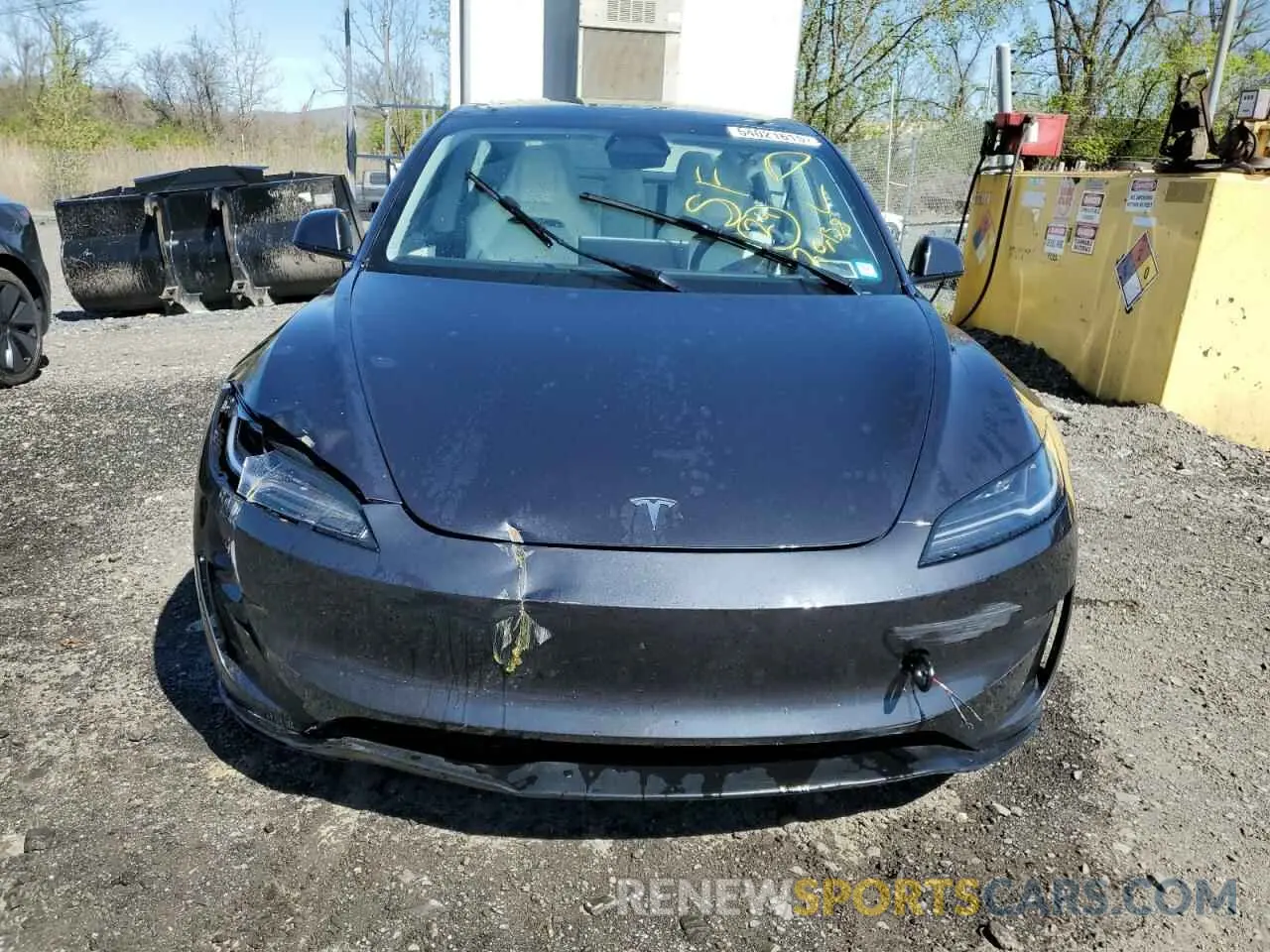 5 Photograph of a damaged car 5YJ3E1ET2RF856616 TESLA MODEL 3 2024