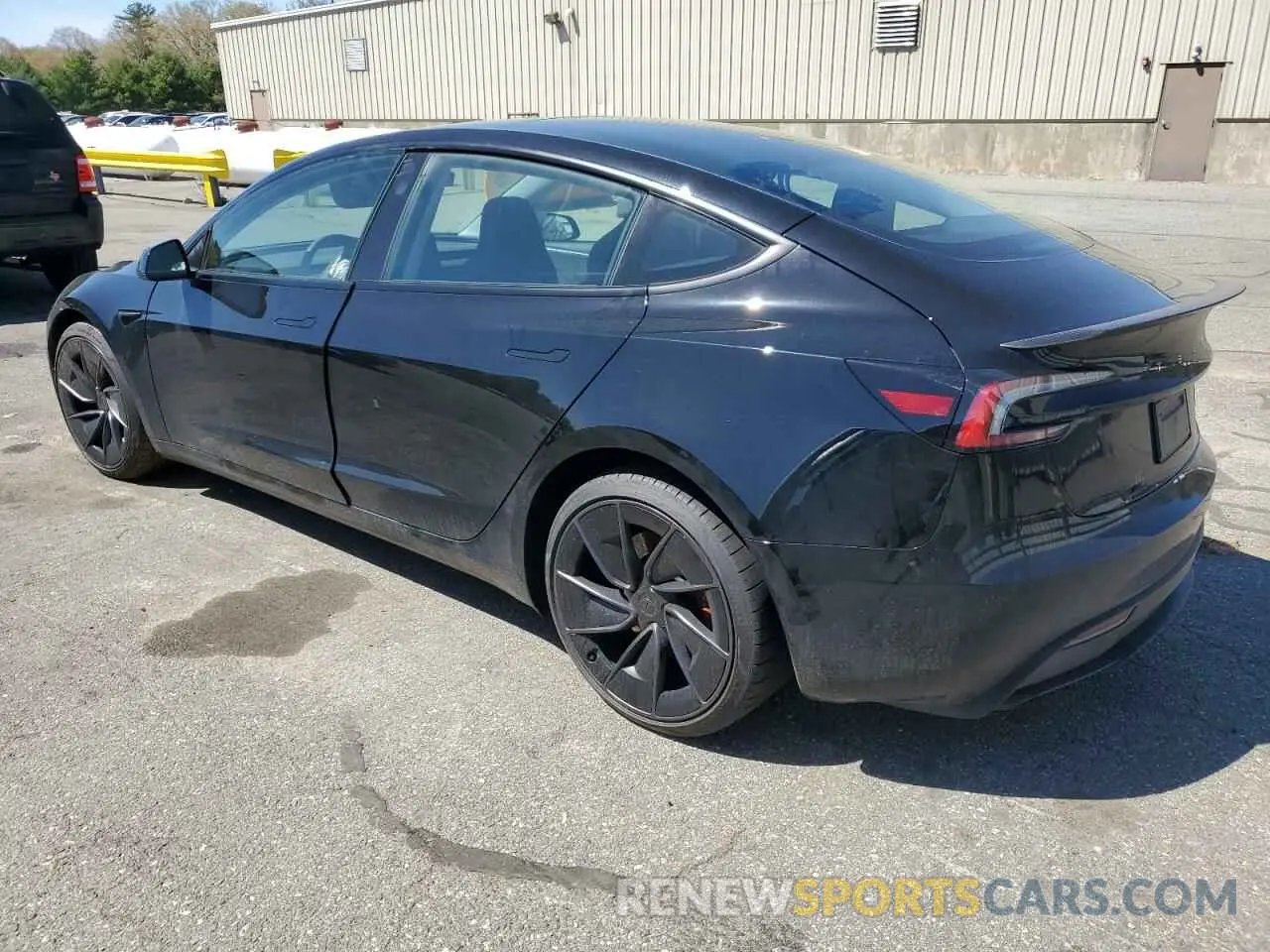 2 Photograph of a damaged car 5YJ3E1ET2RF891298 TESLA MODEL 3 2024
