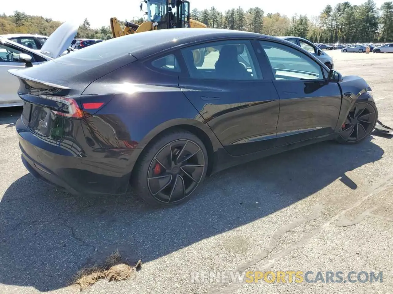 3 Photograph of a damaged car 5YJ3E1ET2RF891298 TESLA MODEL 3 2024