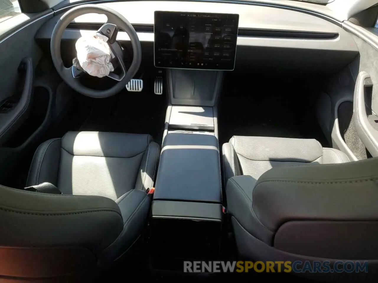 8 Photograph of a damaged car 5YJ3E1ET2RF891298 TESLA MODEL 3 2024