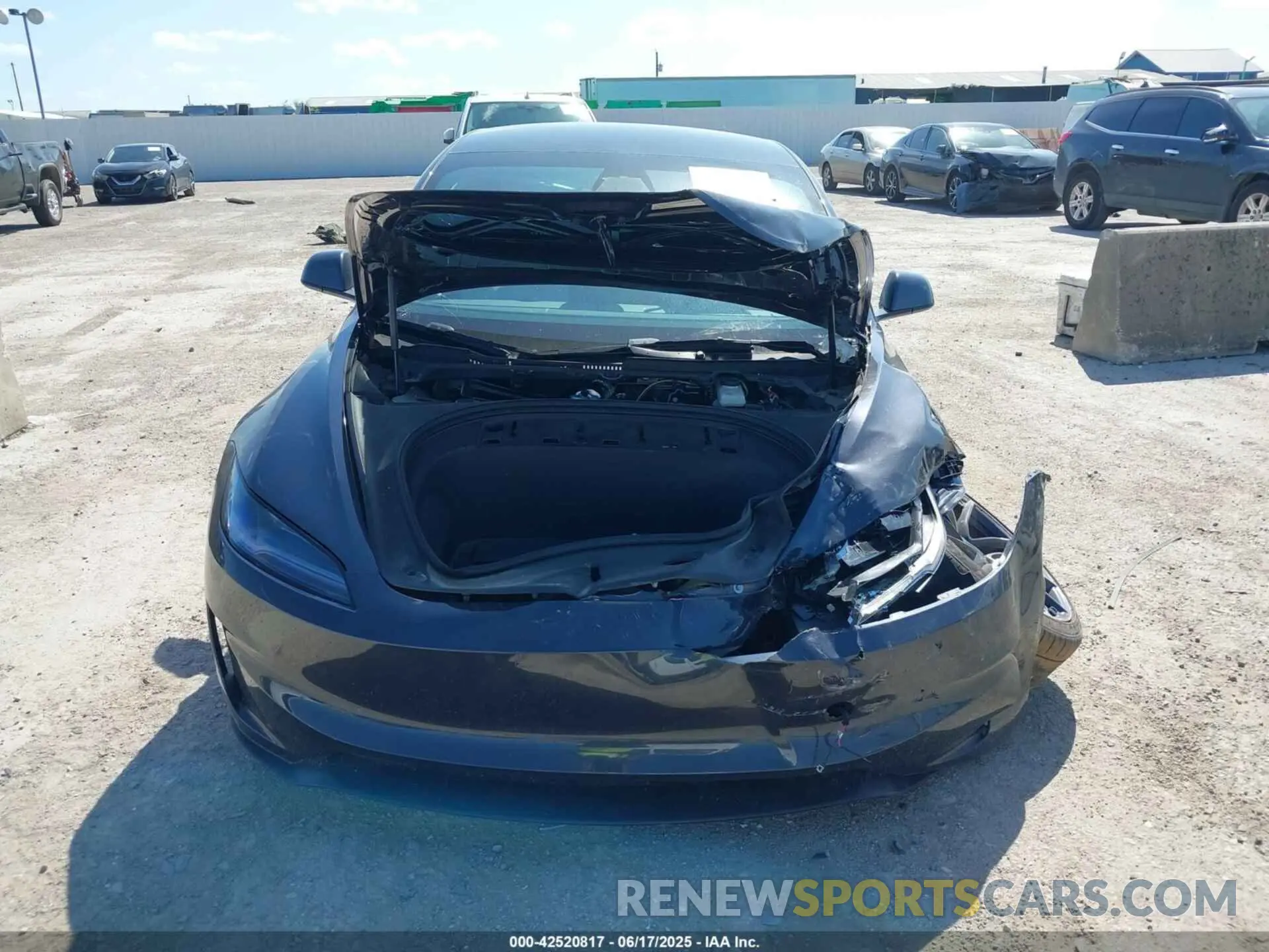 12 Photograph of a damaged car 5YJ3E1ET3RF769257 TESLA MODEL 3 2024