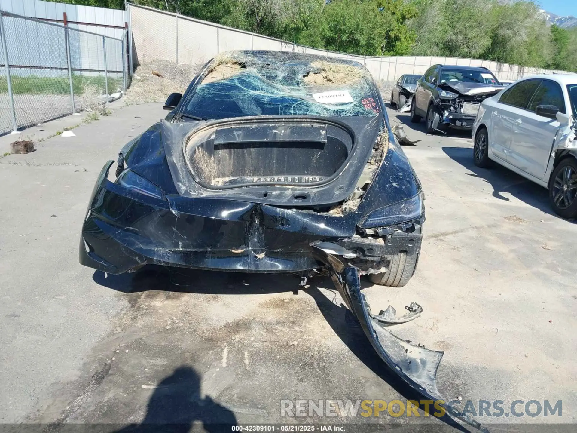 12 Photograph of a damaged car 5YJ3E1ET3RF789461 TESLA MODEL 3 2024