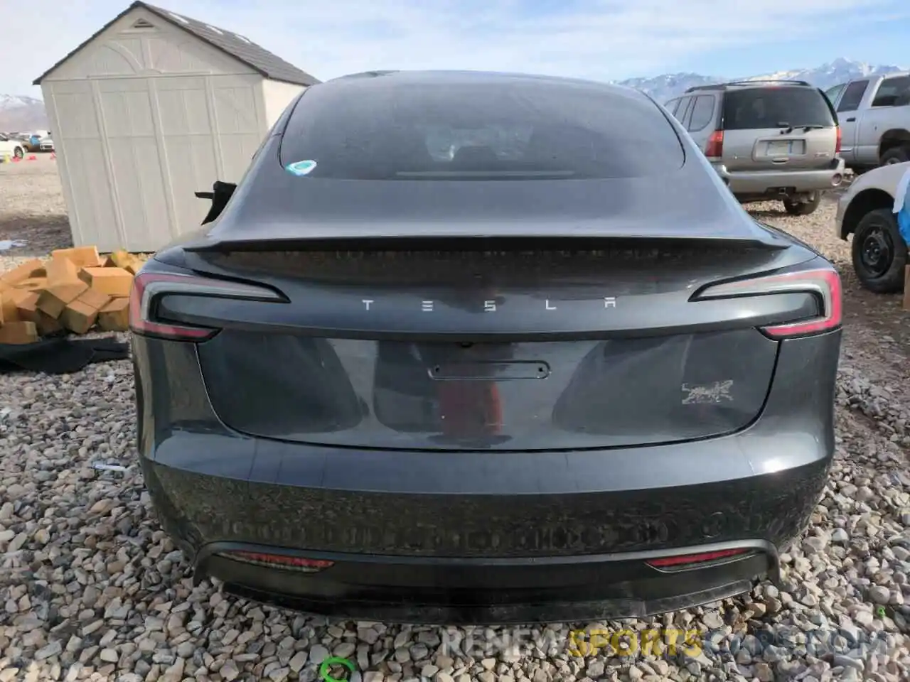 6 Photograph of a damaged car 5YJ3E1ET4RF820894 TESLA MODEL 3 2024