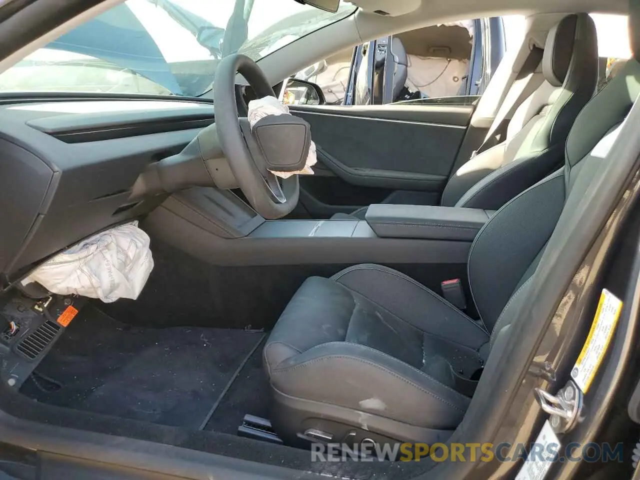 7 Photograph of a damaged car 5YJ3E1ET4RF826212 TESLA MODEL 3 2024