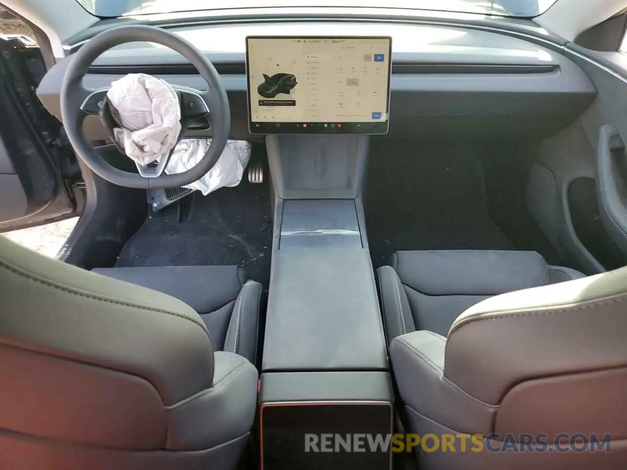 8 Photograph of a damaged car 5YJ3E1ET4RF826212 TESLA MODEL 3 2024