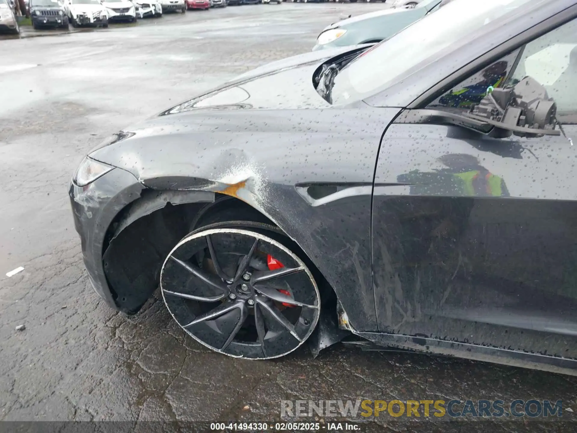 6 Photograph of a damaged car 5YJ3E1ET4RF870856 TESLA MODEL 3 2024