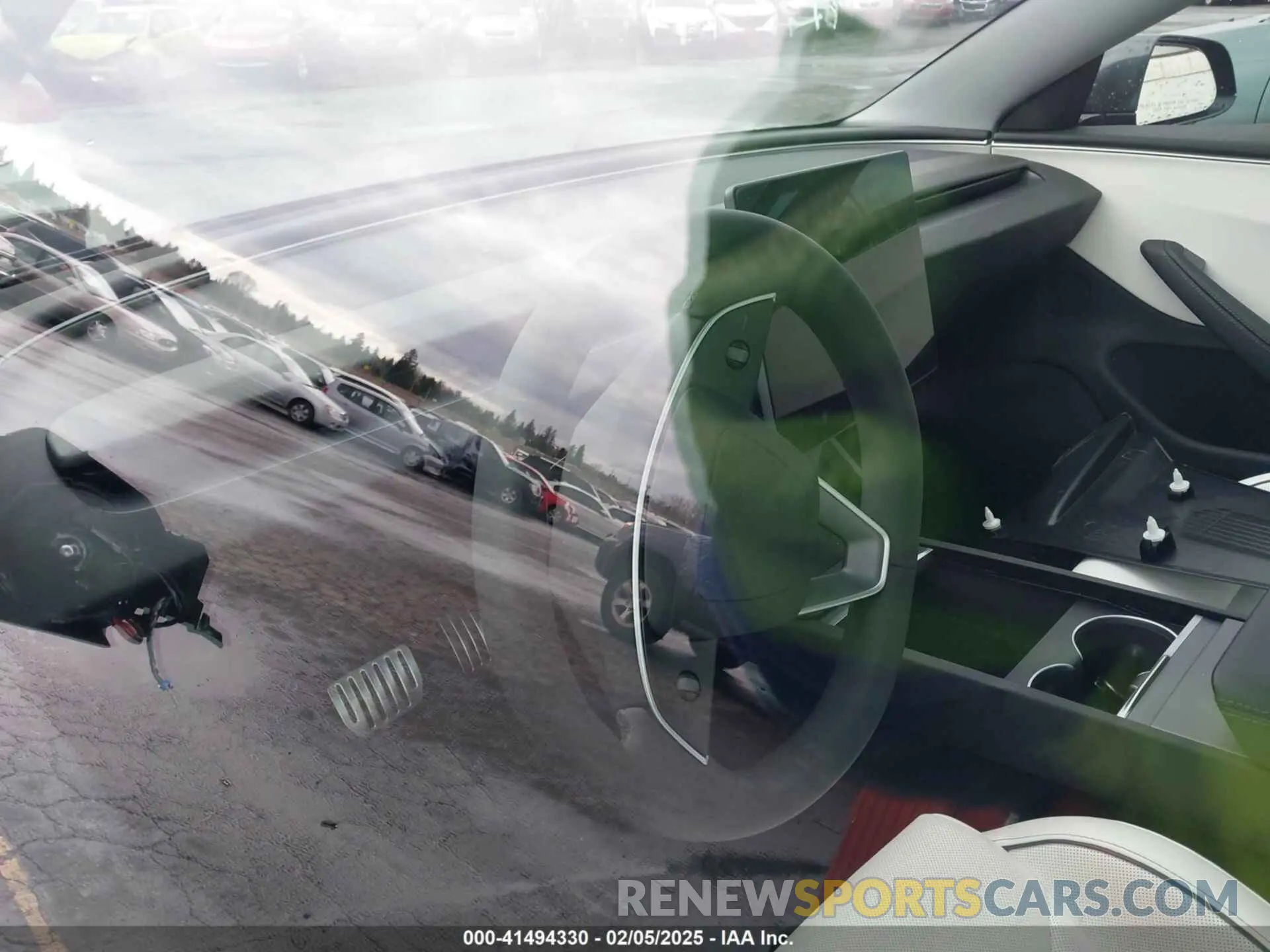 7 Photograph of a damaged car 5YJ3E1ET4RF870856 TESLA MODEL 3 2024