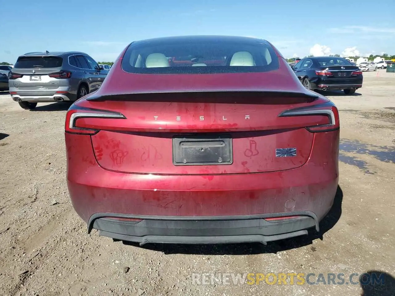 6 Photograph of a damaged car 5YJ3E1ET5RF769597 TESLA MODEL 3 2024