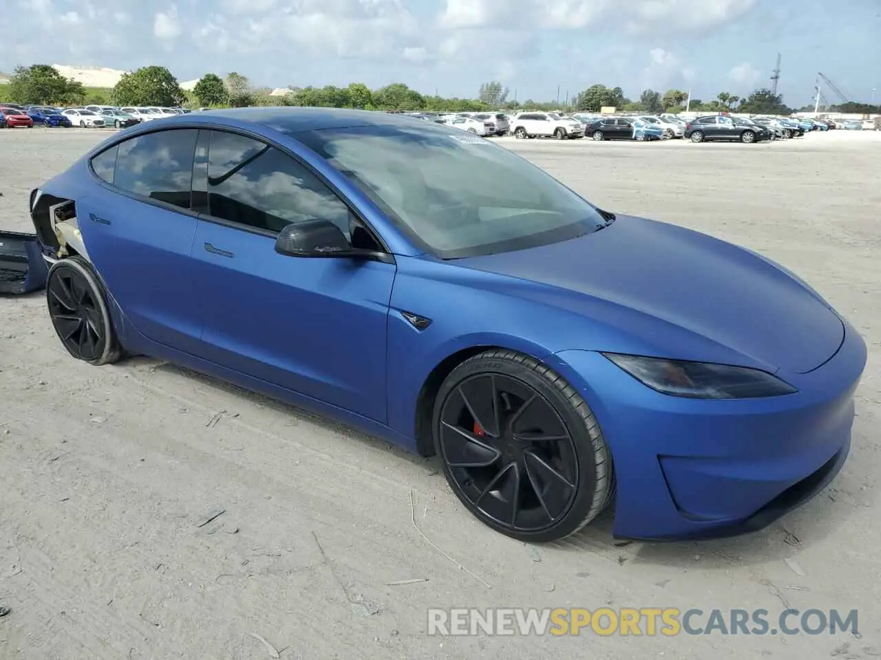 4 Photograph of a damaged car 5YJ3E1ET5RF810150 TESLA MODEL 3 2024