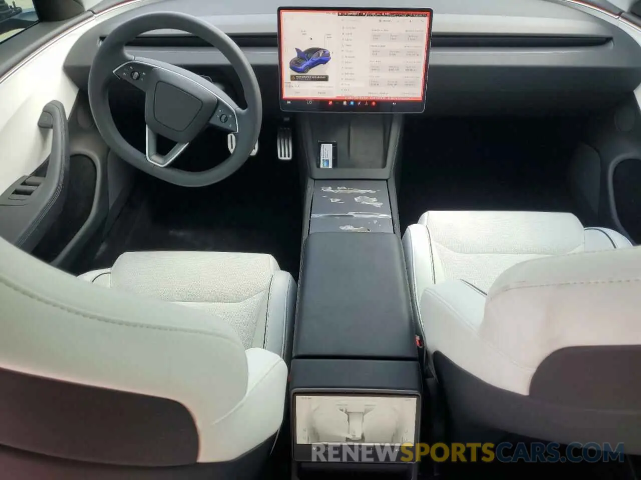 8 Photograph of a damaged car 5YJ3E1ET5RF810150 TESLA MODEL 3 2024