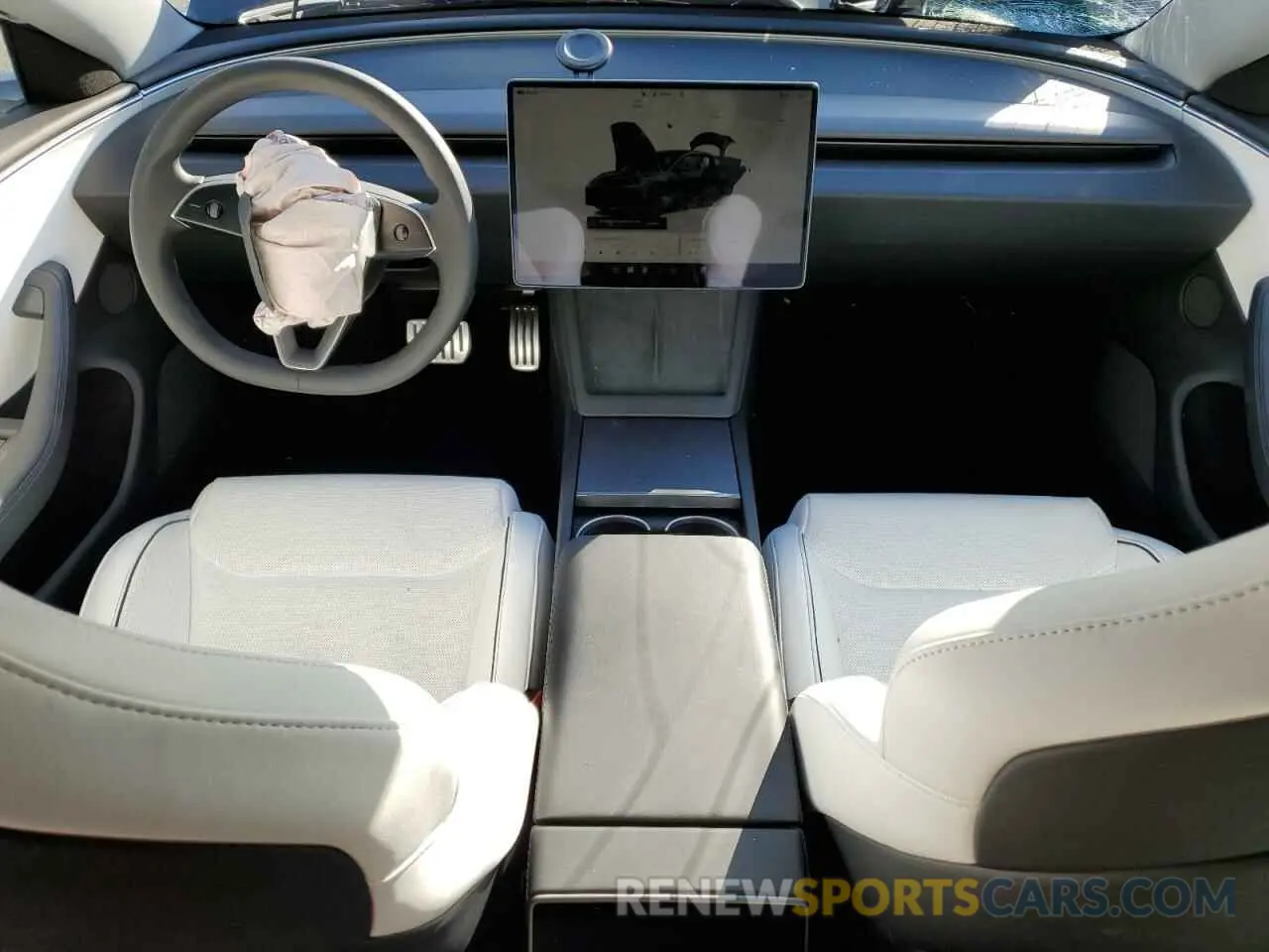 8 Photograph of a damaged car 5YJ3E1ET6RF796369 TESLA MODEL 3 2024