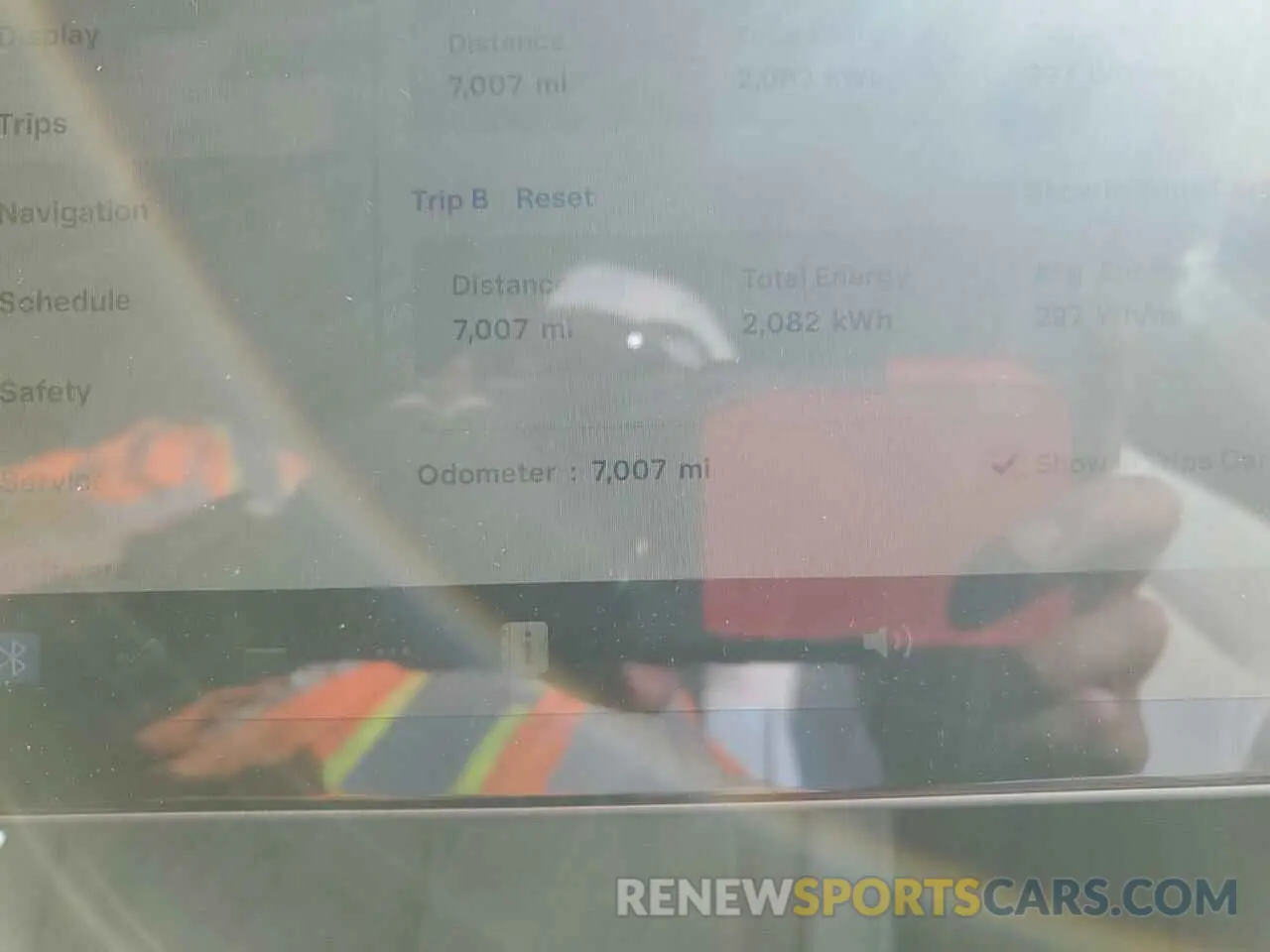 9 Photograph of a damaged car 5YJ3E1ET6RF796369 TESLA MODEL 3 2024