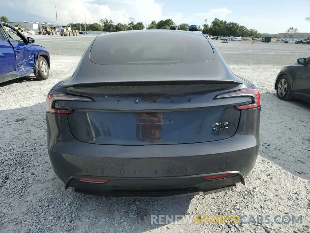 6 Photograph of a damaged car 5YJ3E1ET6RF845571 TESLA MODEL 3 2024