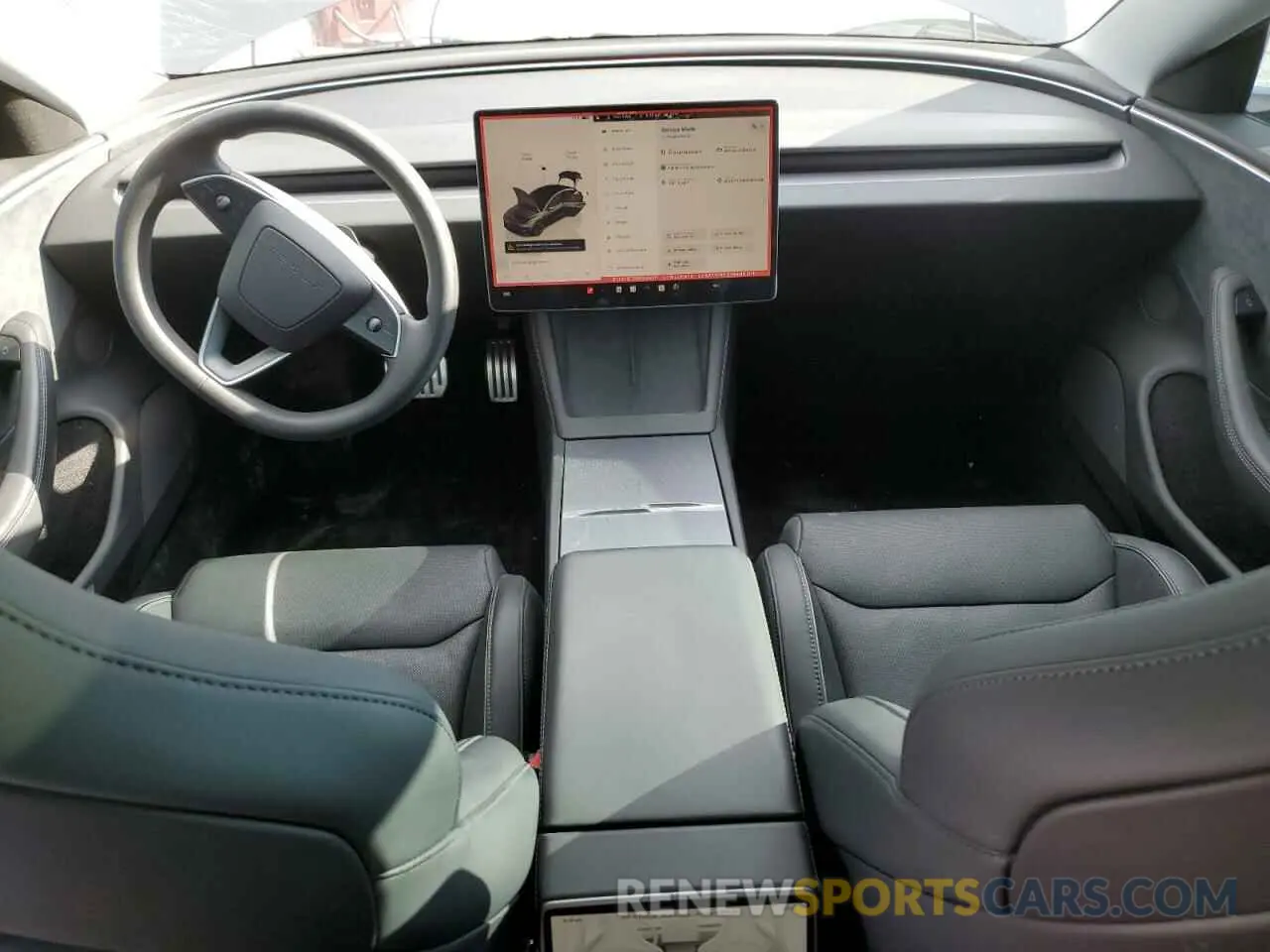 8 Photograph of a damaged car 5YJ3E1ET6RF845571 TESLA MODEL 3 2024