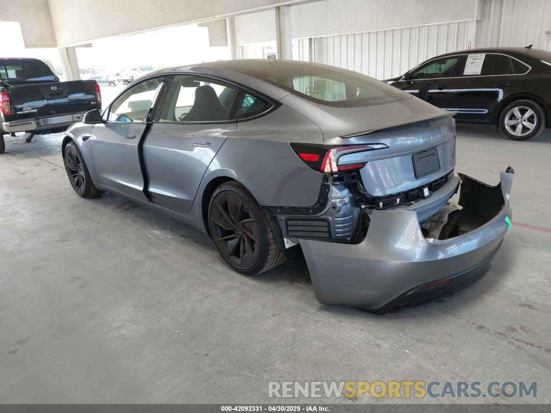 3 Photograph of a damaged car 5YJ3E1ET6RF862371 TESLA MODEL 3 2024