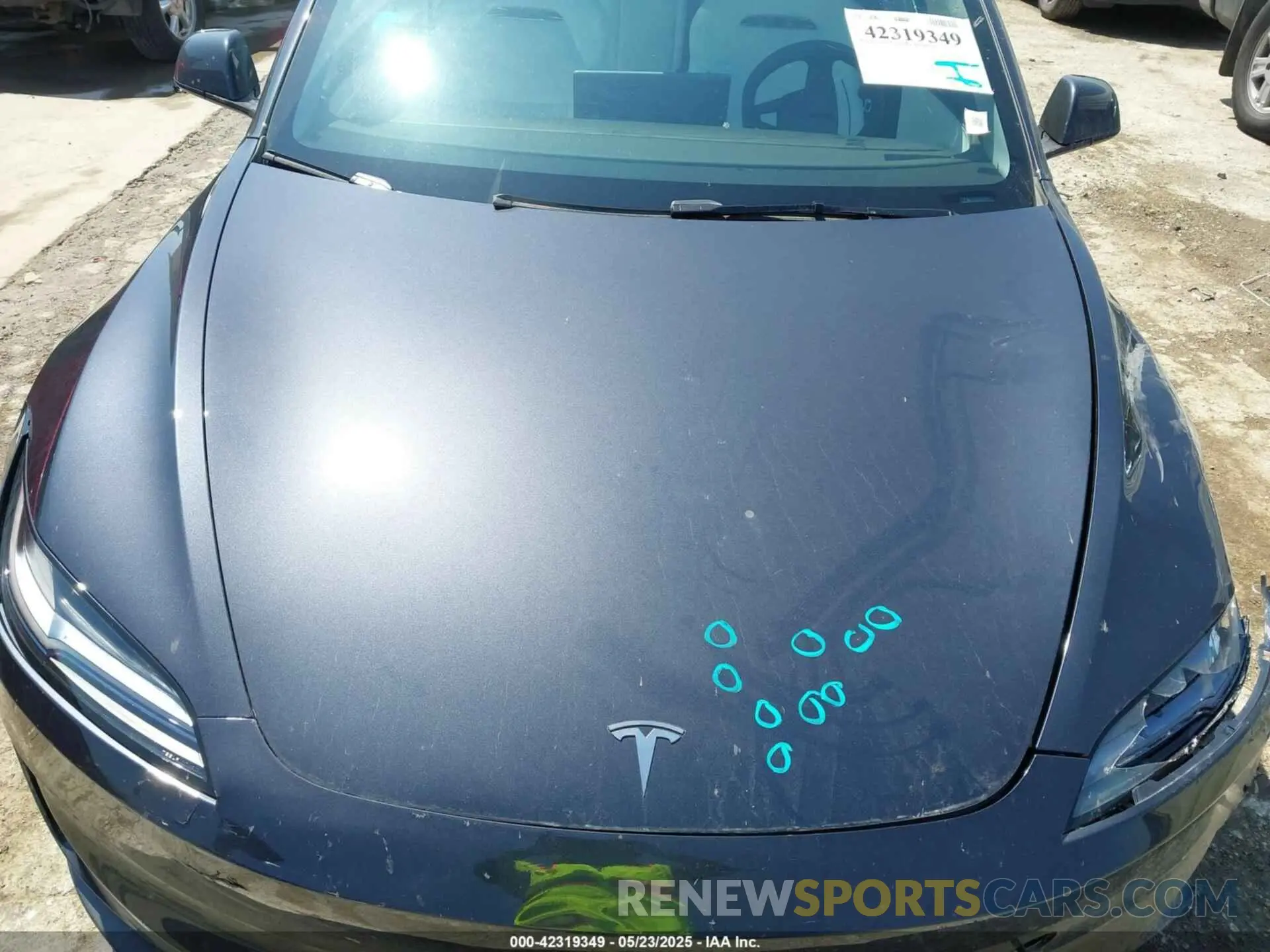 10 Photograph of a damaged car 5YJ3E1ET6RF869014 TESLA MODEL 3 2024