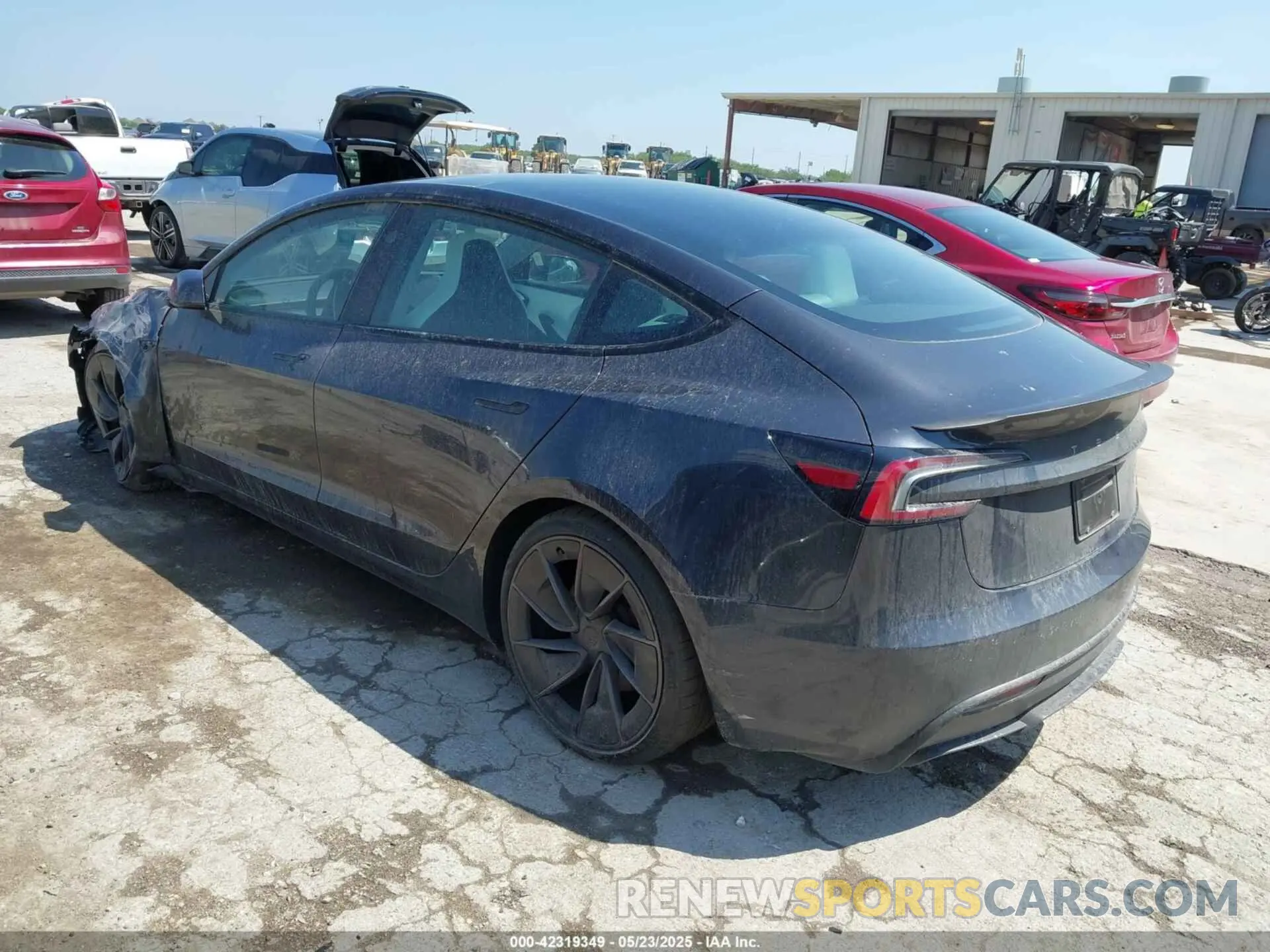 3 Photograph of a damaged car 5YJ3E1ET6RF869014 TESLA MODEL 3 2024