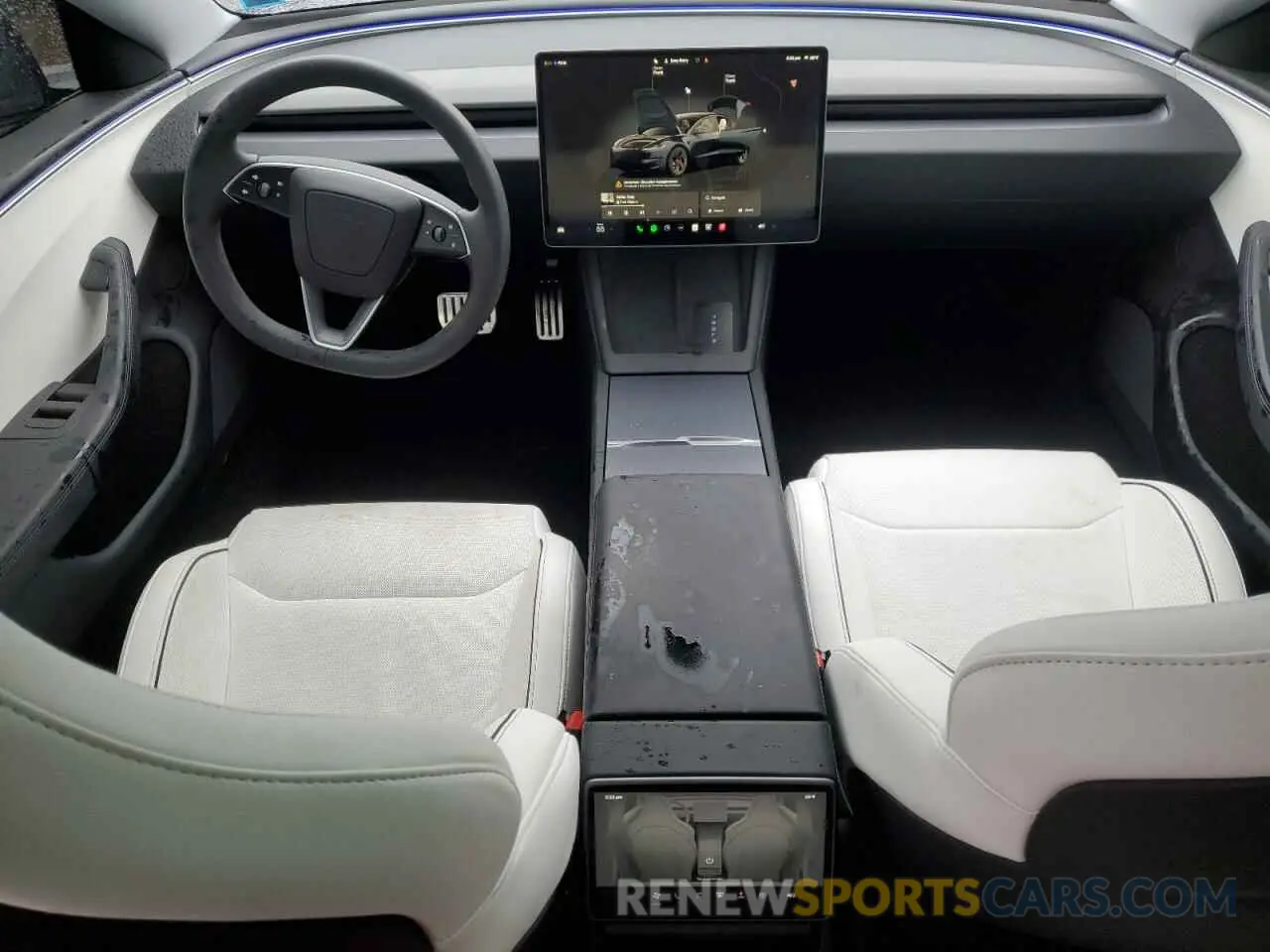8 Photograph of a damaged car 5YJ3E1ET7RF784070 TESLA MODEL 3 2024