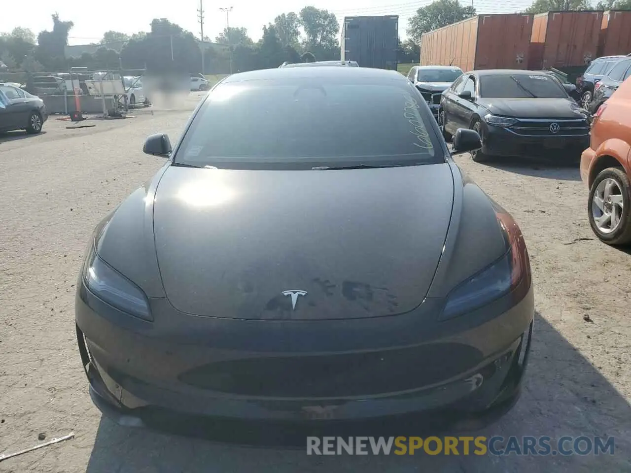 5 Photograph of a damaged car 5YJ3E1ET7RF797921 TESLA MODEL 3 2024