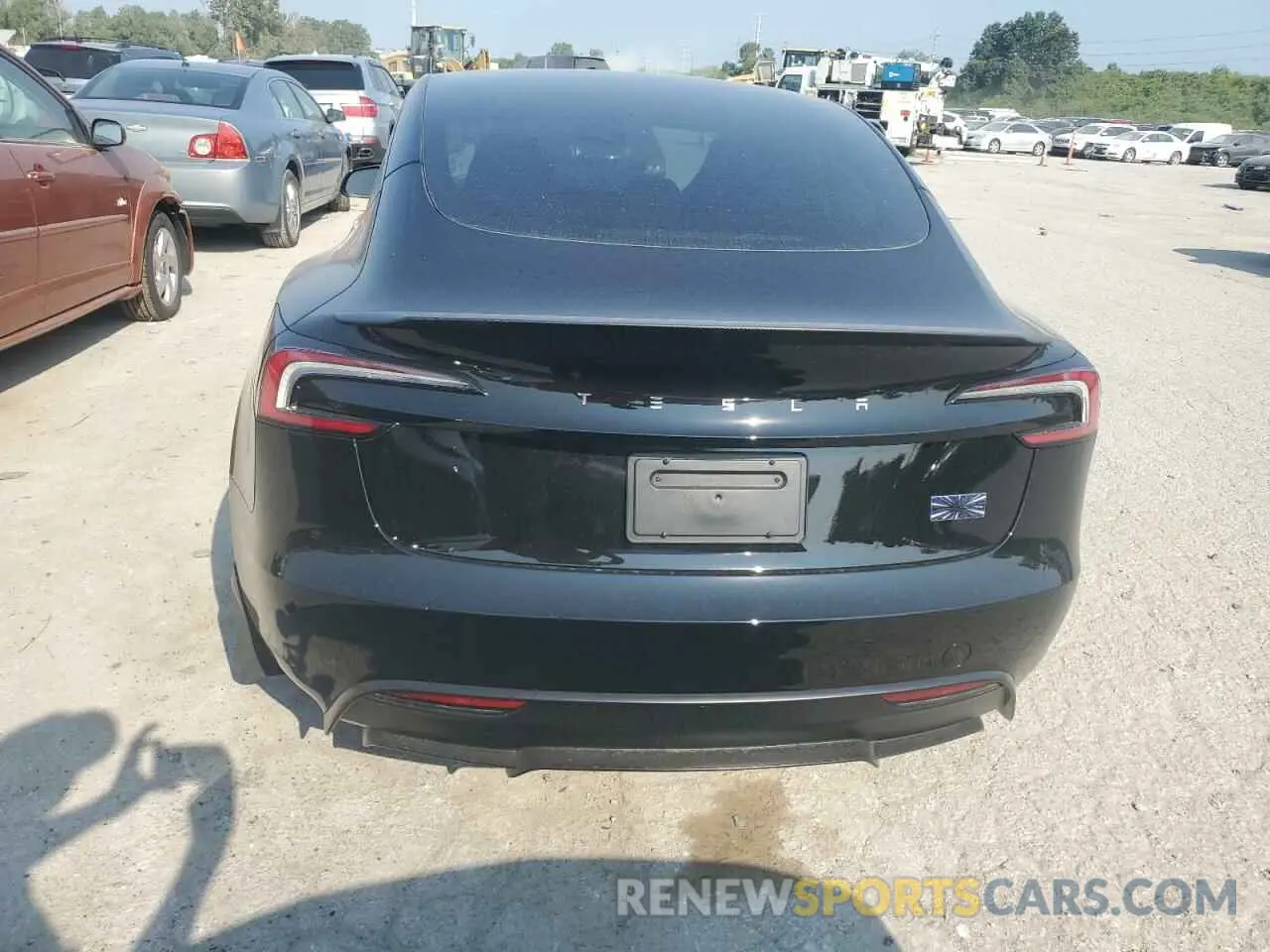 6 Photograph of a damaged car 5YJ3E1ET7RF797921 TESLA MODEL 3 2024