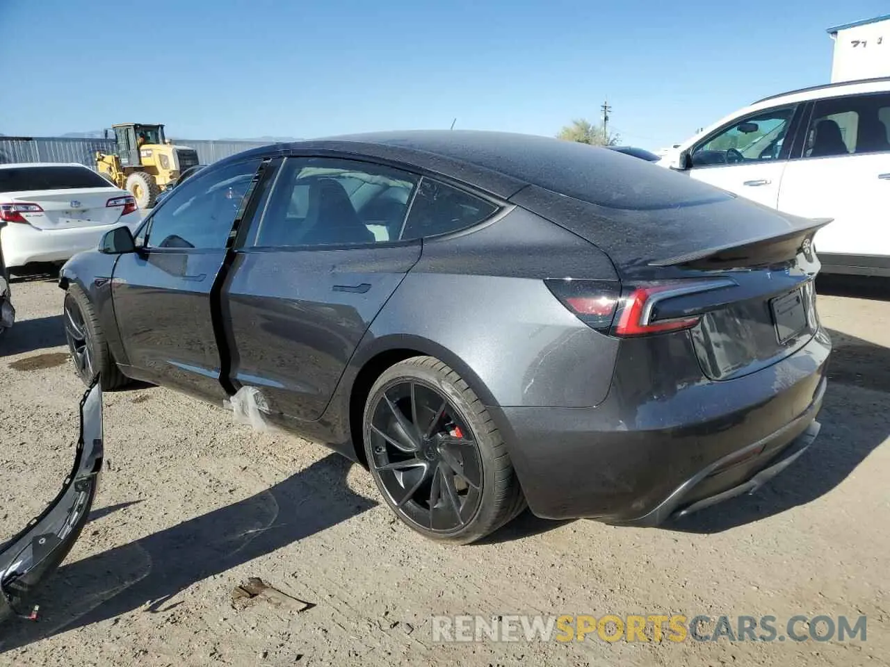 2 Photograph of a damaged car 5YJ3E1ET7RF836569 TESLA MODEL 3 2024