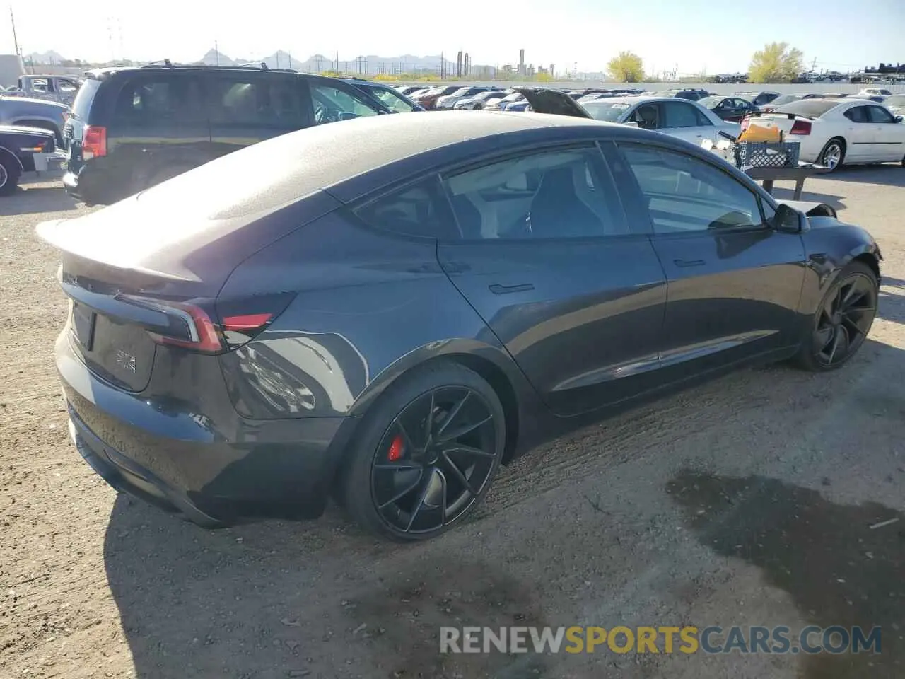 3 Photograph of a damaged car 5YJ3E1ET7RF836569 TESLA MODEL 3 2024