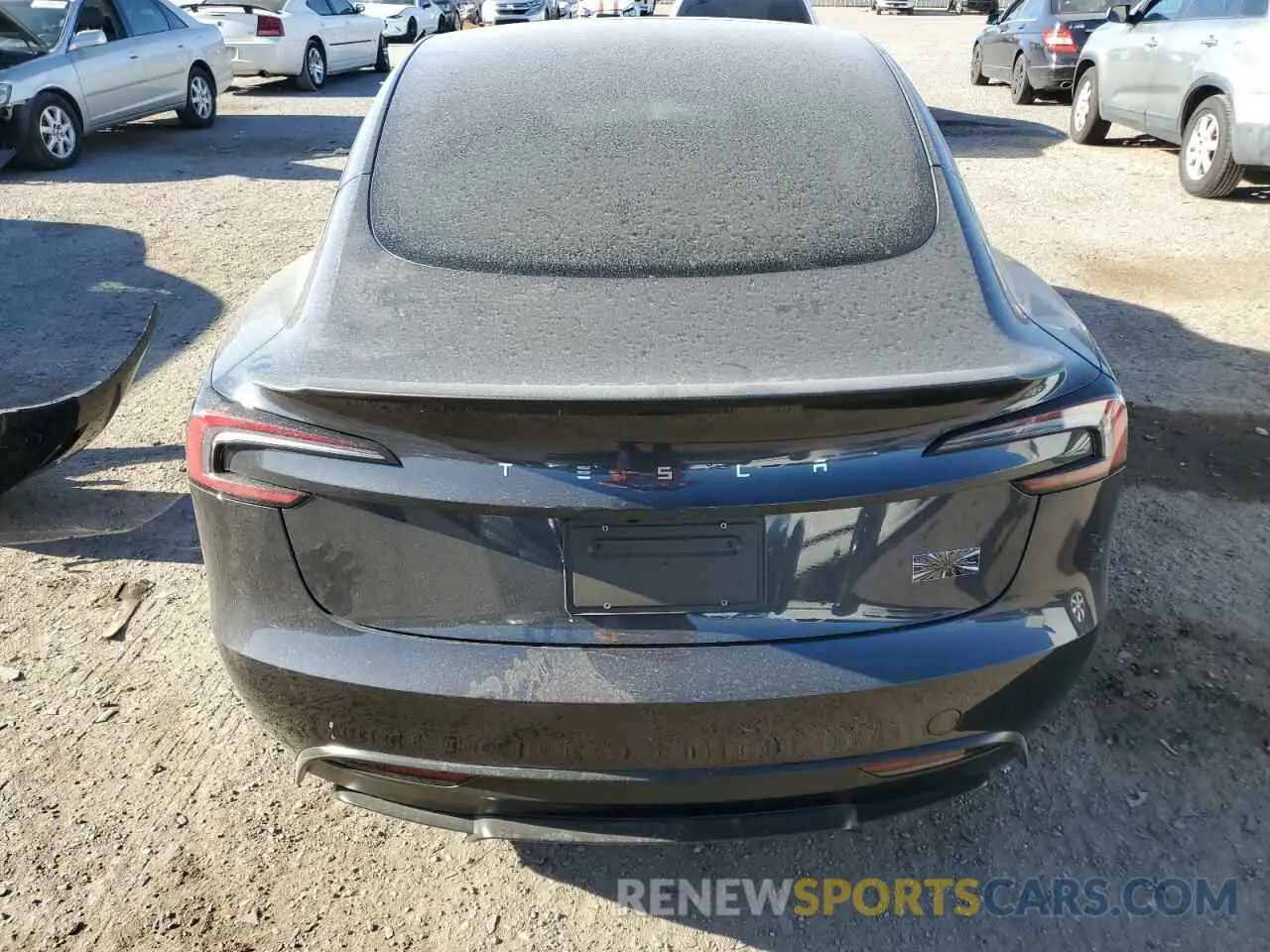 6 Photograph of a damaged car 5YJ3E1ET7RF836569 TESLA MODEL 3 2024