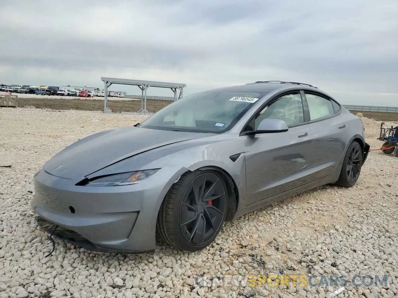 1 Photograph of a damaged car 5YJ3E1ET7RF868860 TESLA MODEL 3 2024