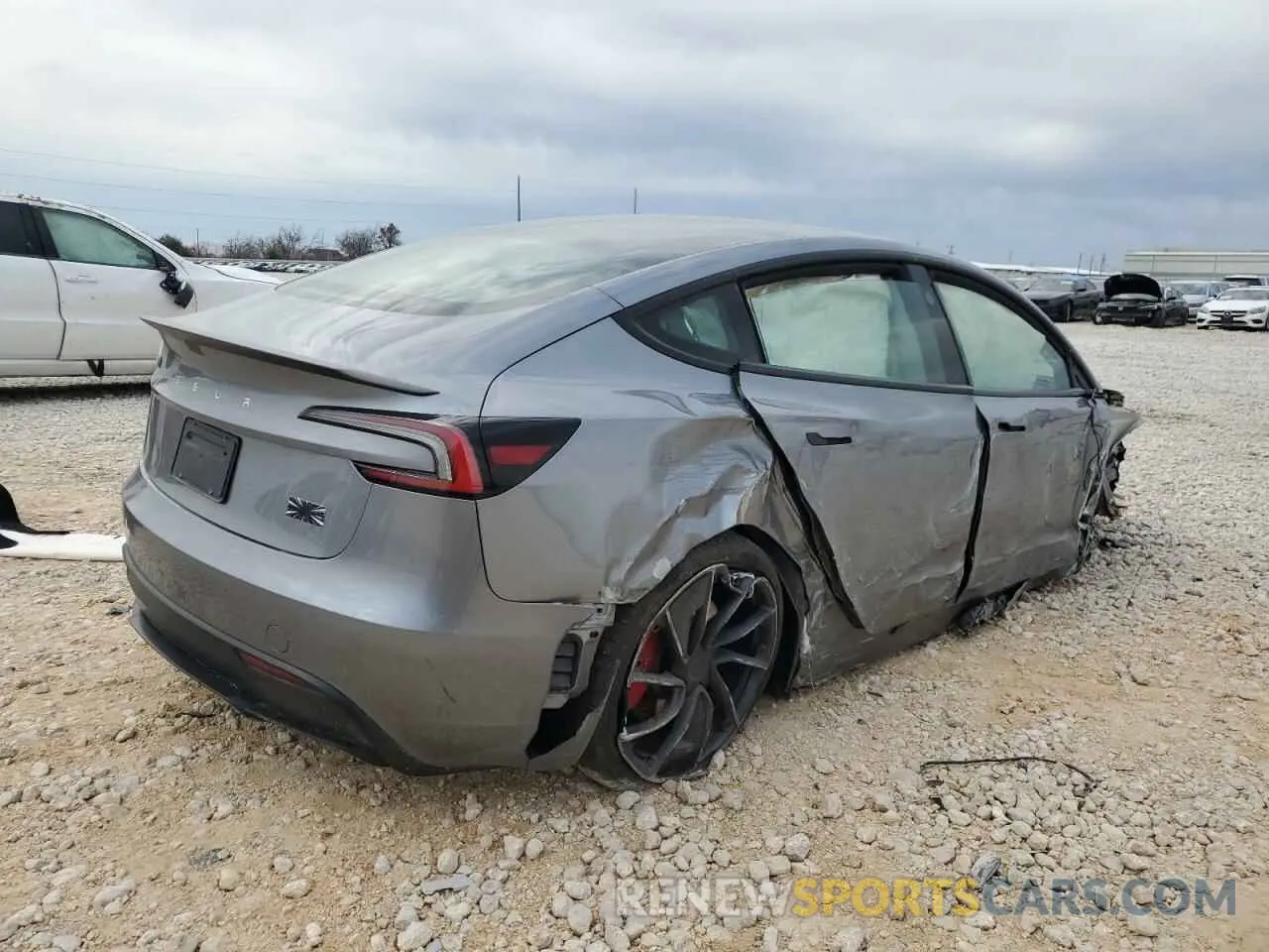 3 Photograph of a damaged car 5YJ3E1ET7RF868860 TESLA MODEL 3 2024