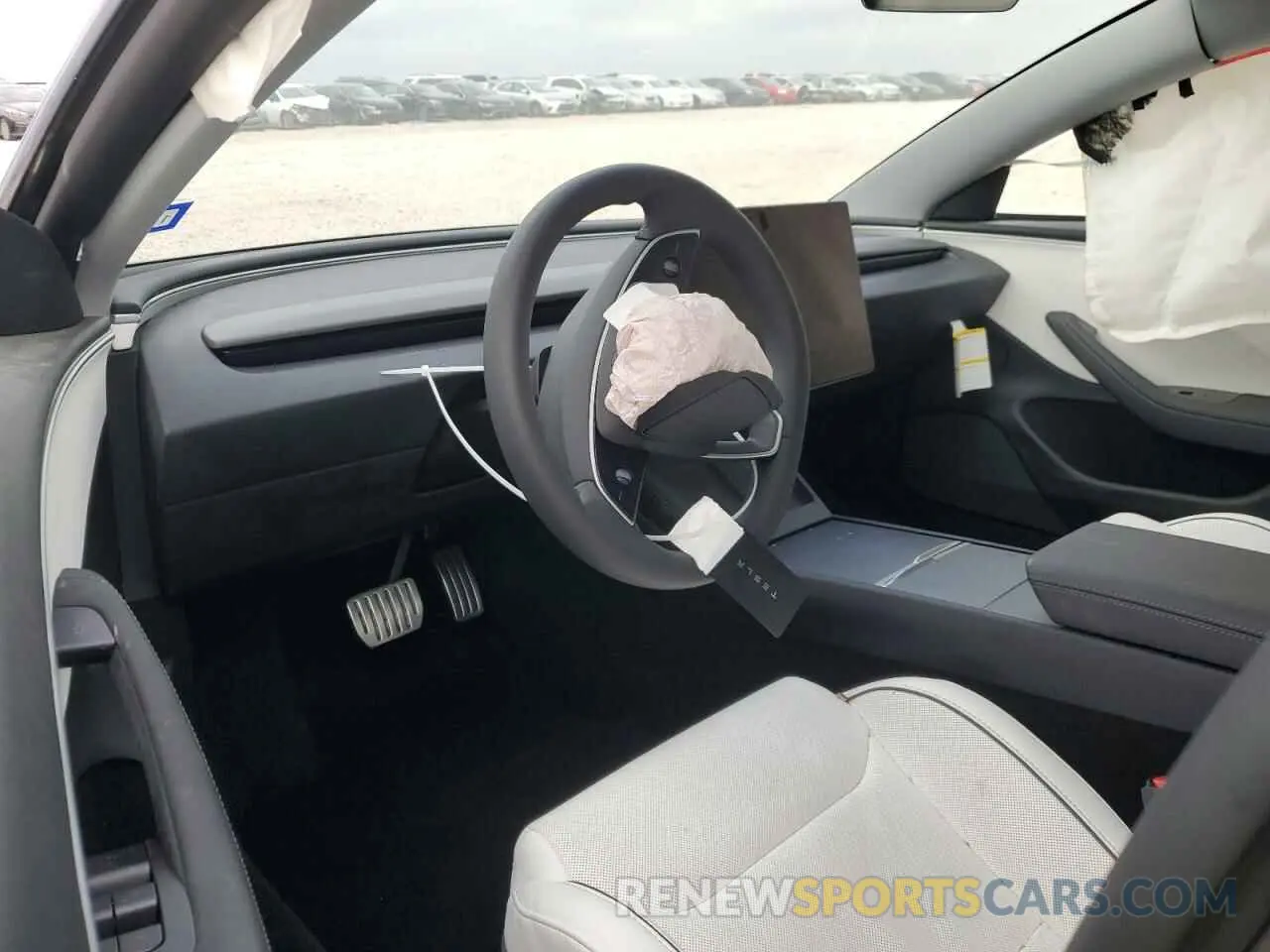8 Photograph of a damaged car 5YJ3E1ET7RF868860 TESLA MODEL 3 2024