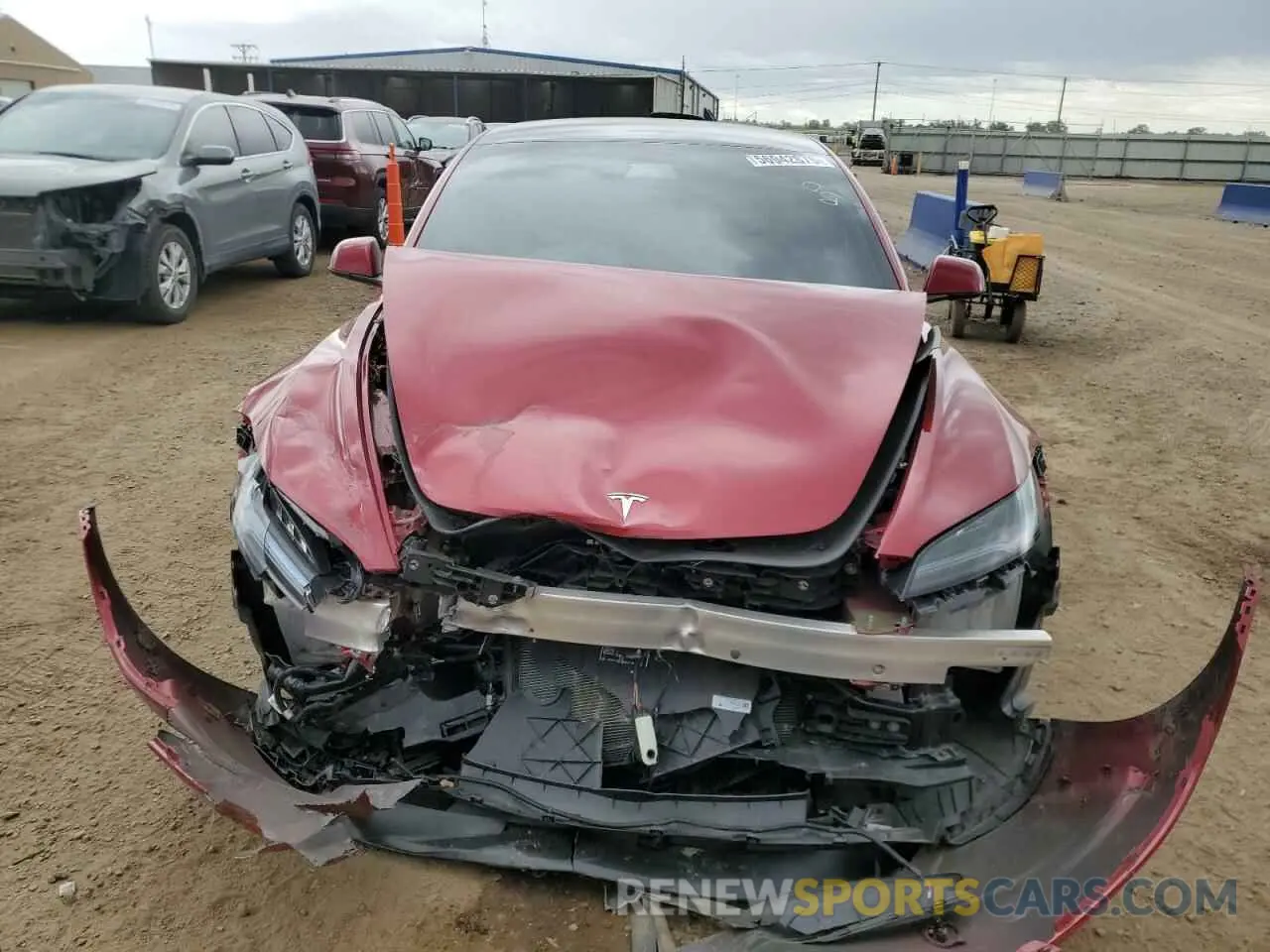 5 Photograph of a damaged car 5YJ3E1ET8RF783624 TESLA MODEL 3 2024