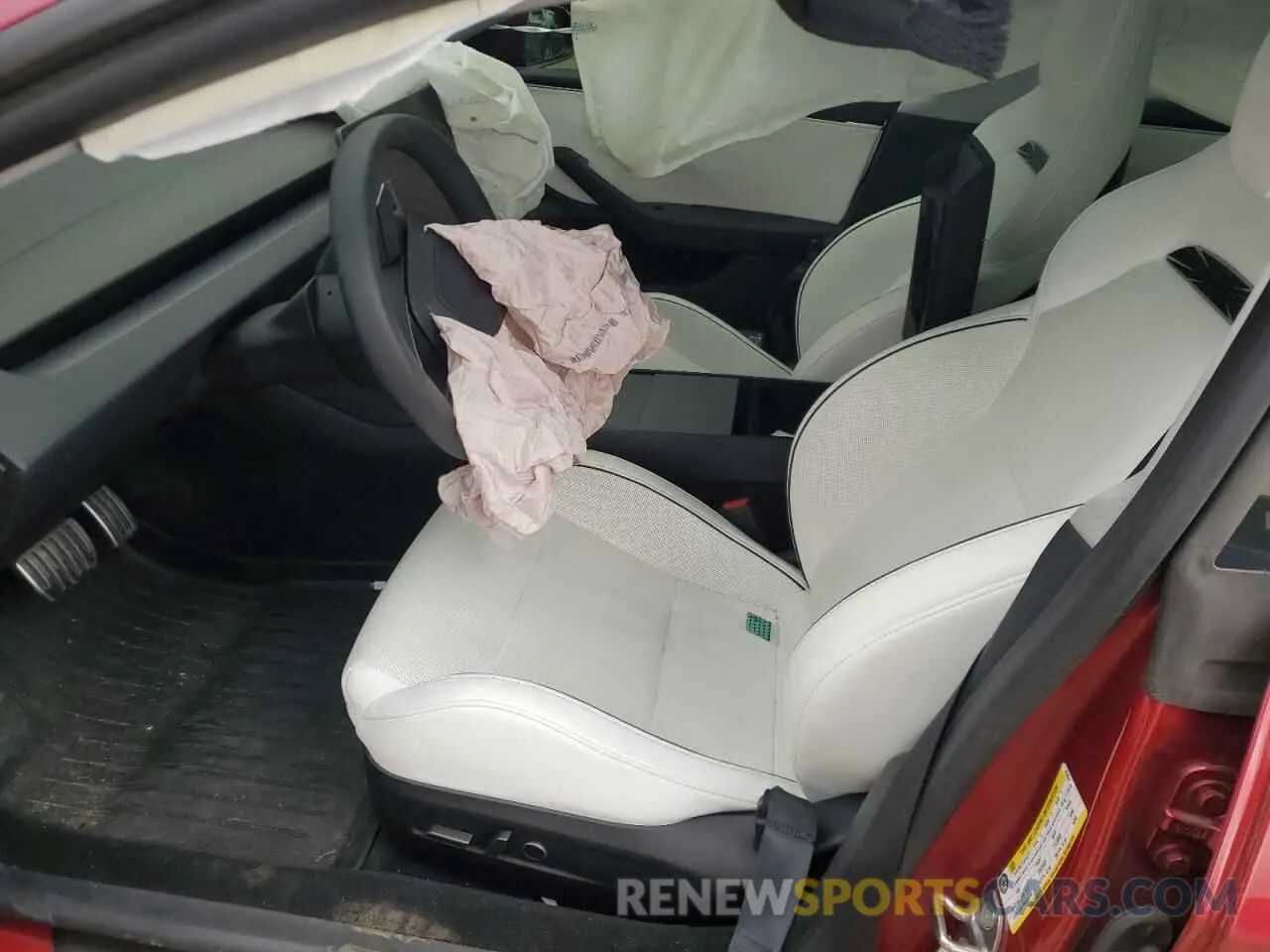 7 Photograph of a damaged car 5YJ3E1ET8RF783624 TESLA MODEL 3 2024