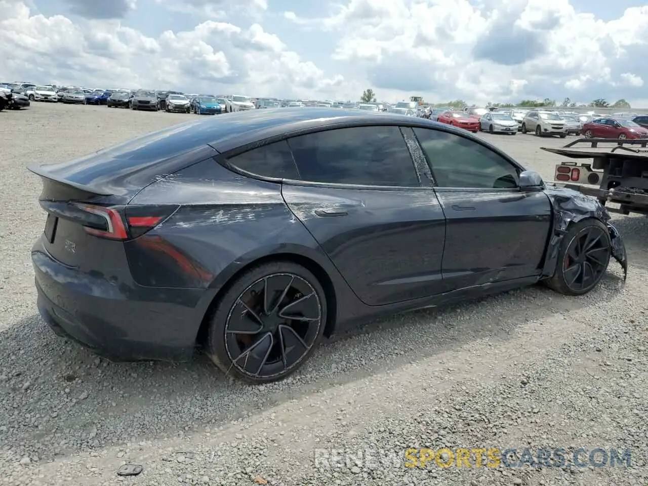 3 Photograph of a damaged car 5YJ3E1ET8RF810658 TESLA MODEL 3 2024