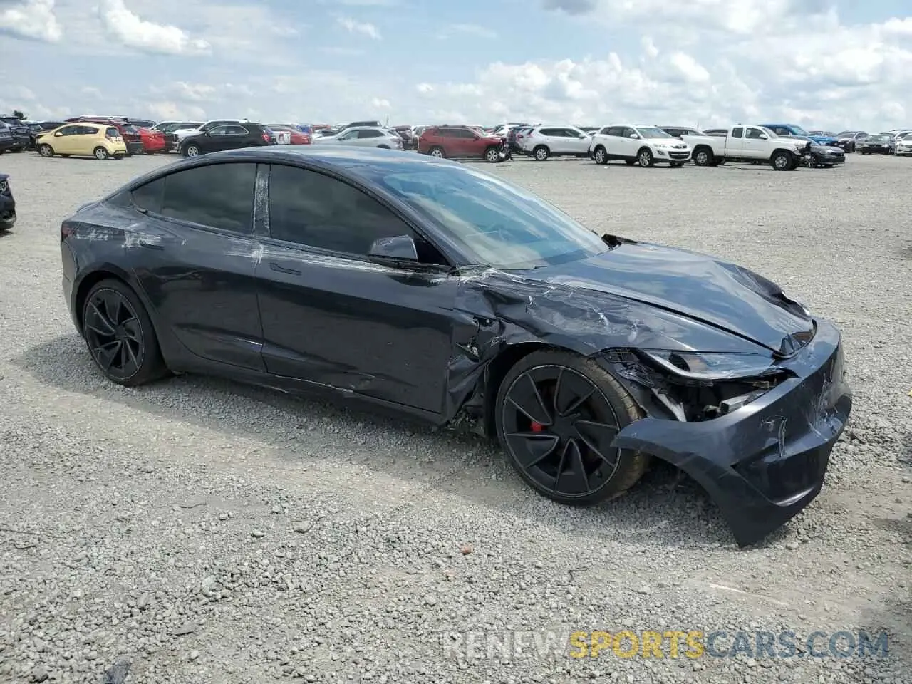 4 Photograph of a damaged car 5YJ3E1ET8RF810658 TESLA MODEL 3 2024