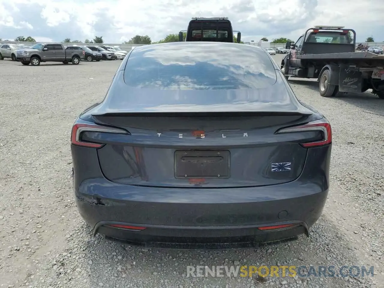 6 Photograph of a damaged car 5YJ3E1ET8RF810658 TESLA MODEL 3 2024