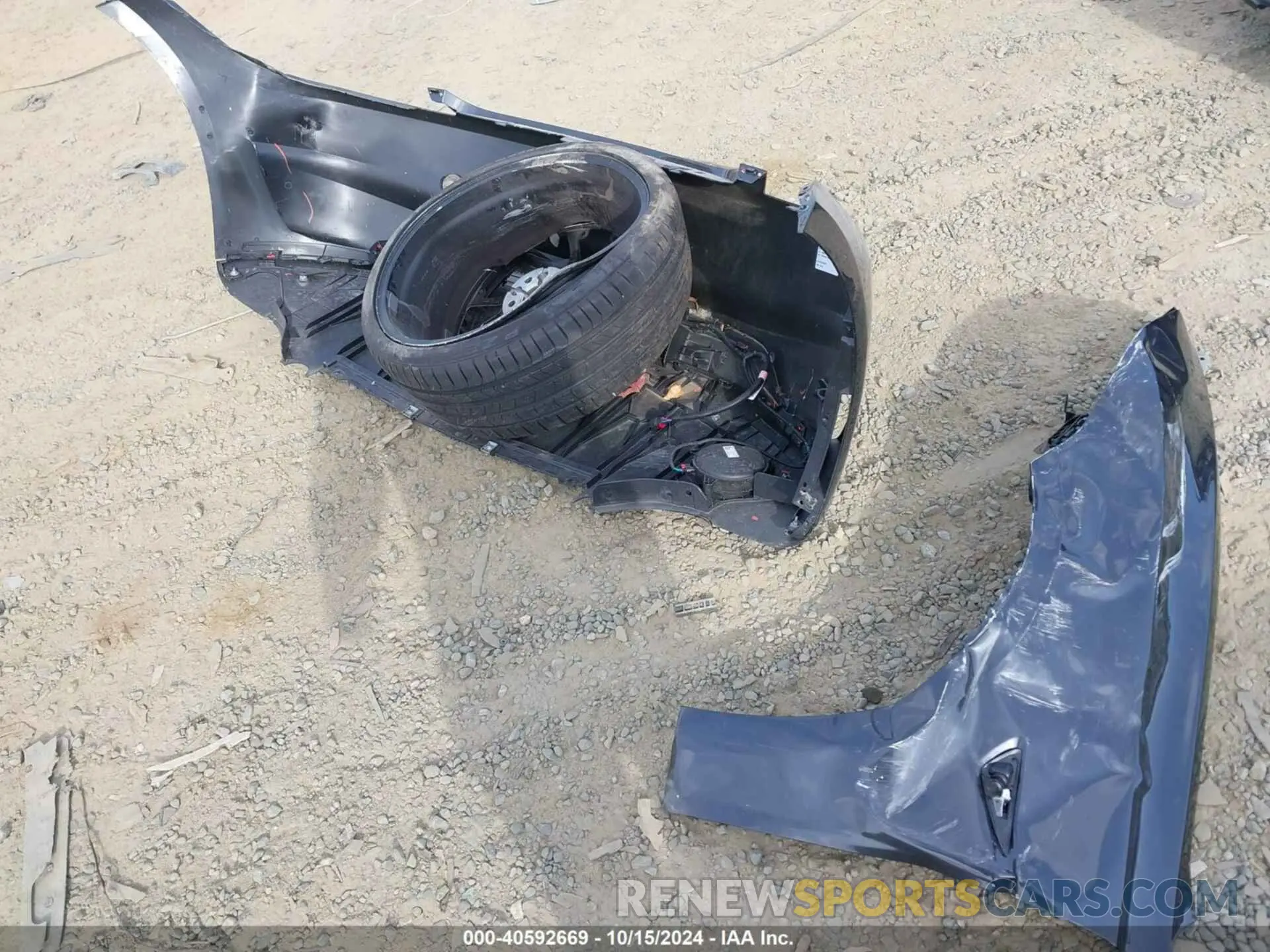 9 Photograph of a damaged car 5YJ3E1ET8RF826486 TESLA MODEL 3 2024