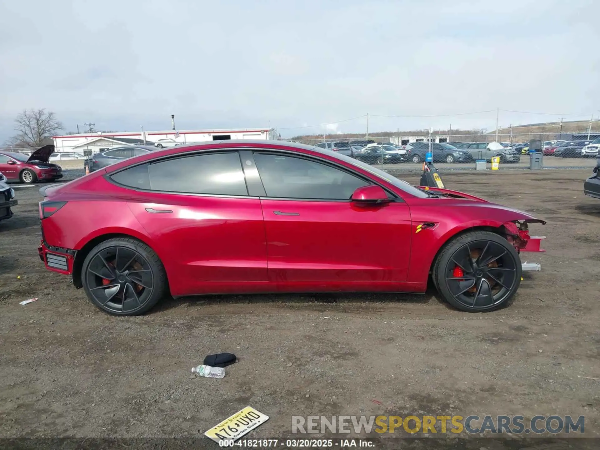 13 Photograph of a damaged car 5YJ3E1ET8RF835818 TESLA MODEL 3 2024
