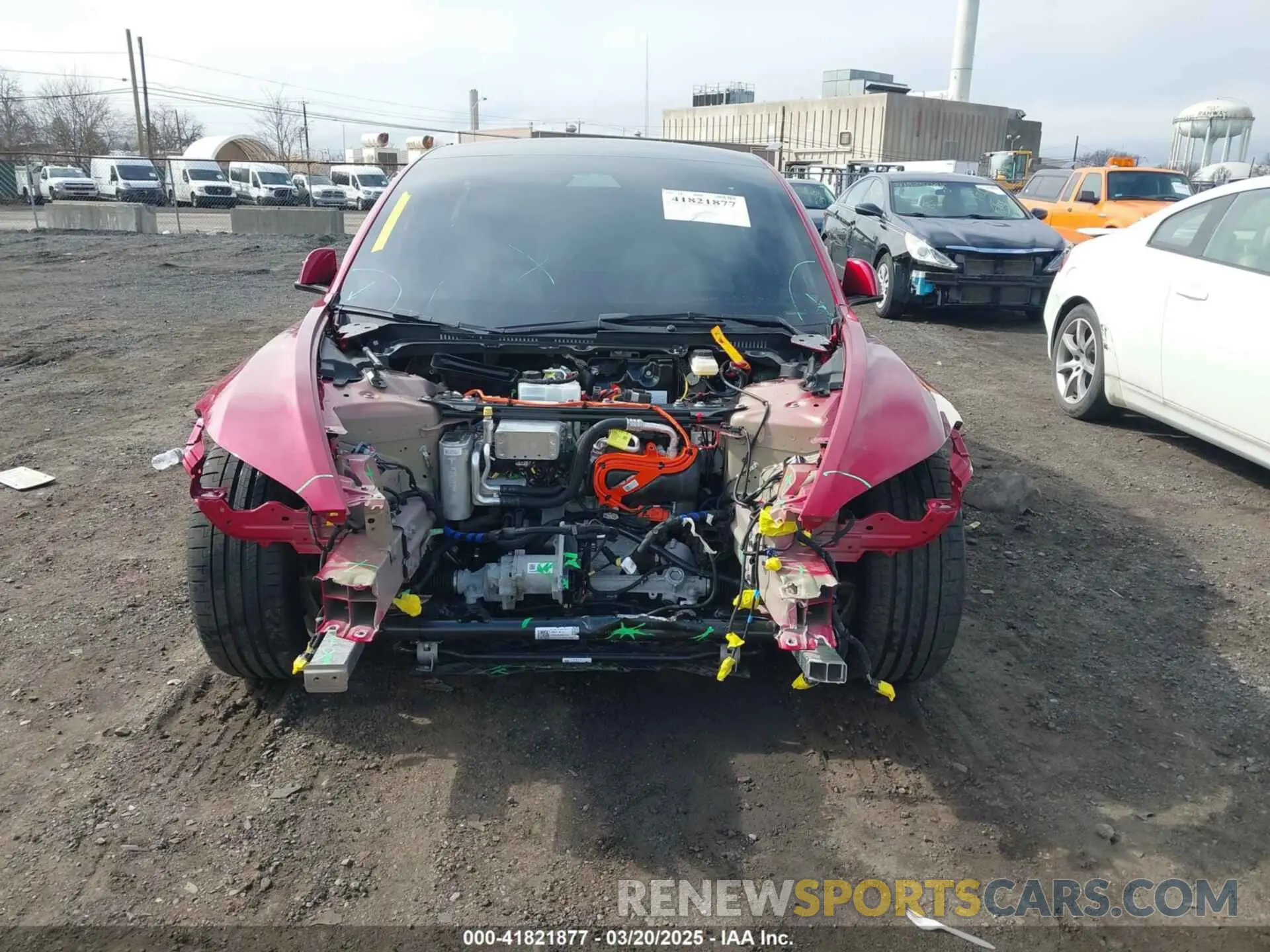 6 Photograph of a damaged car 5YJ3E1ET8RF835818 TESLA MODEL 3 2024